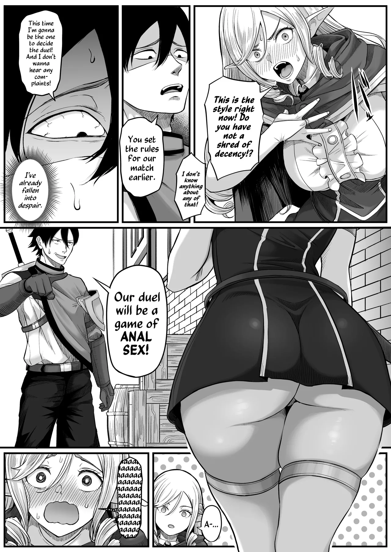 Anal Odyssey In Another World ~ Elf Edition ~ page 17