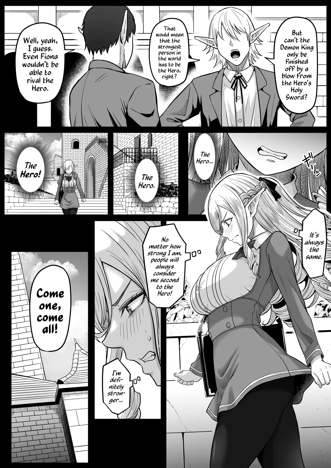 Anal Odyssey In Another World ~ Elf Edition ~ page 34