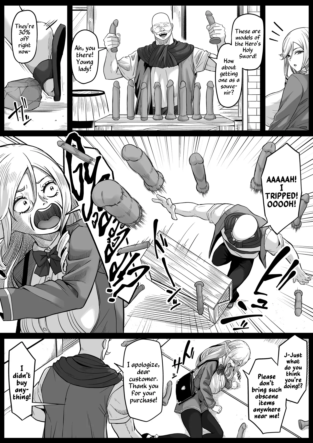 Anal Odyssey In Another World ~ Elf Edition ~ page 35
