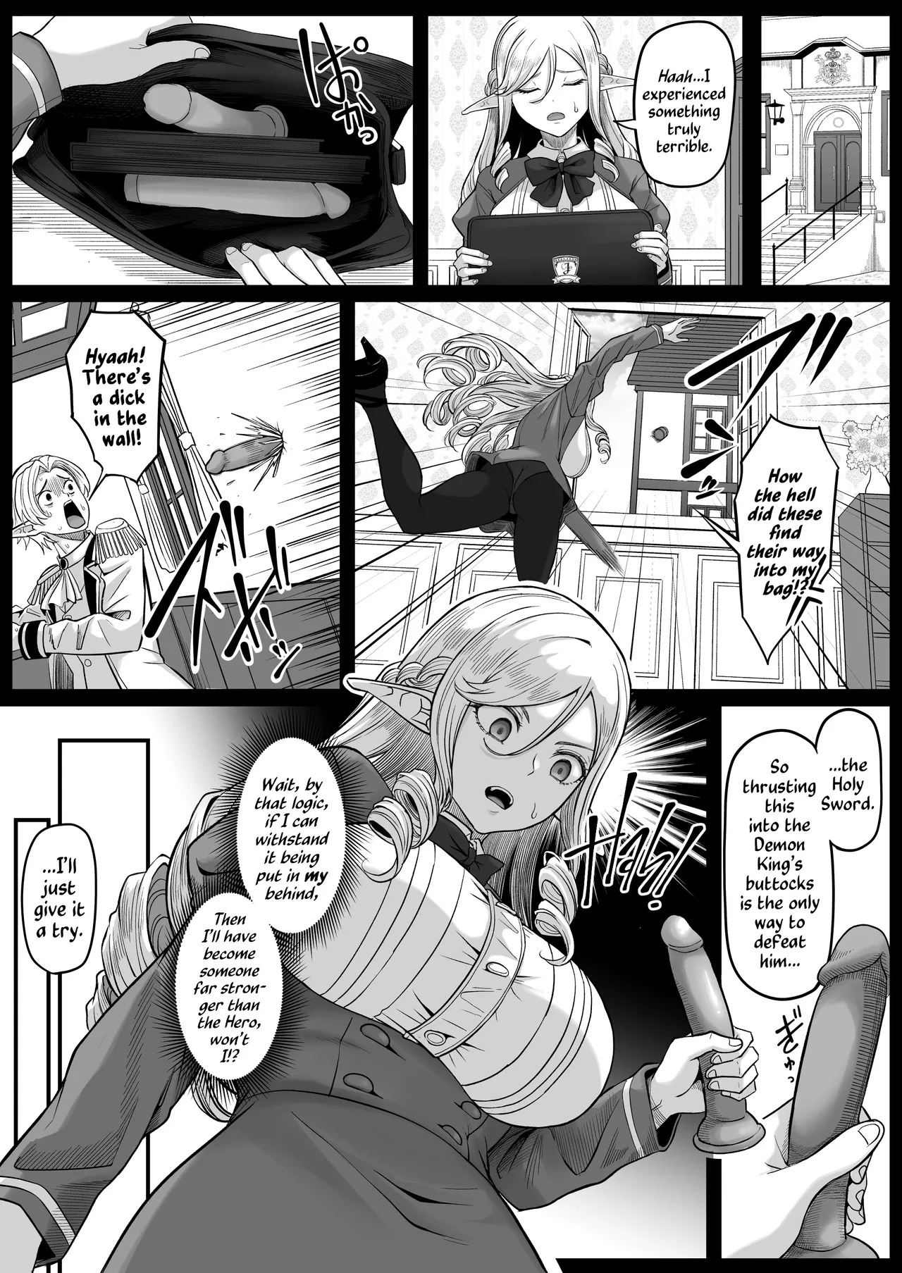 Anal Odyssey In Another World ~ Elf Edition ~ page 36