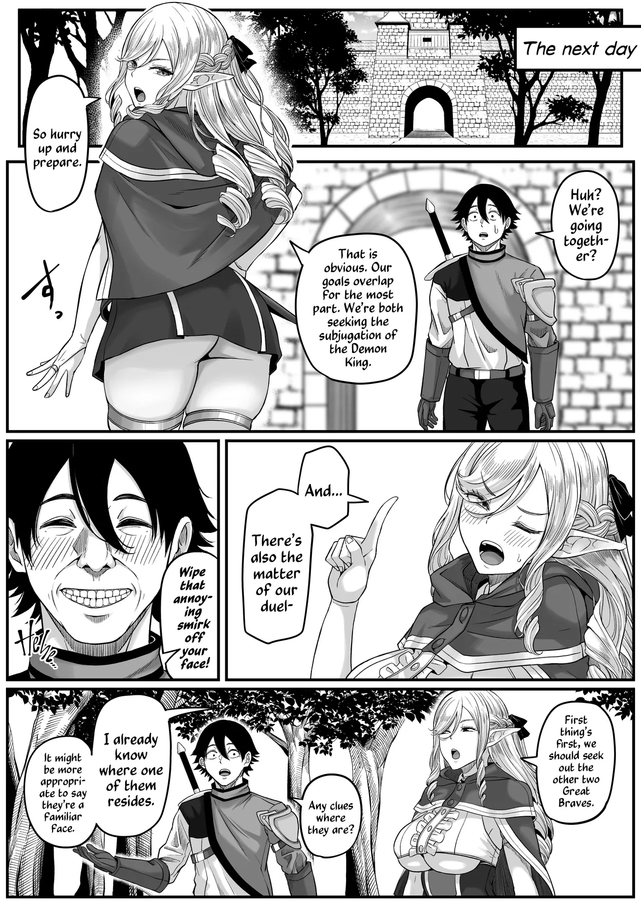 Anal Odyssey In Another World ~ Elf Edition ~ page 71