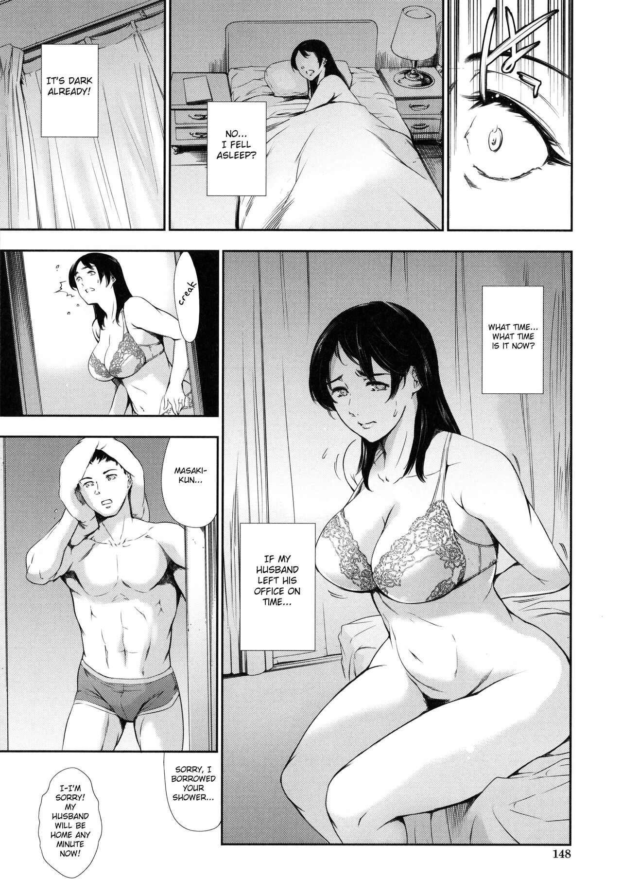 Anata no Oku-san Uwaki Shitemasu yo page 144