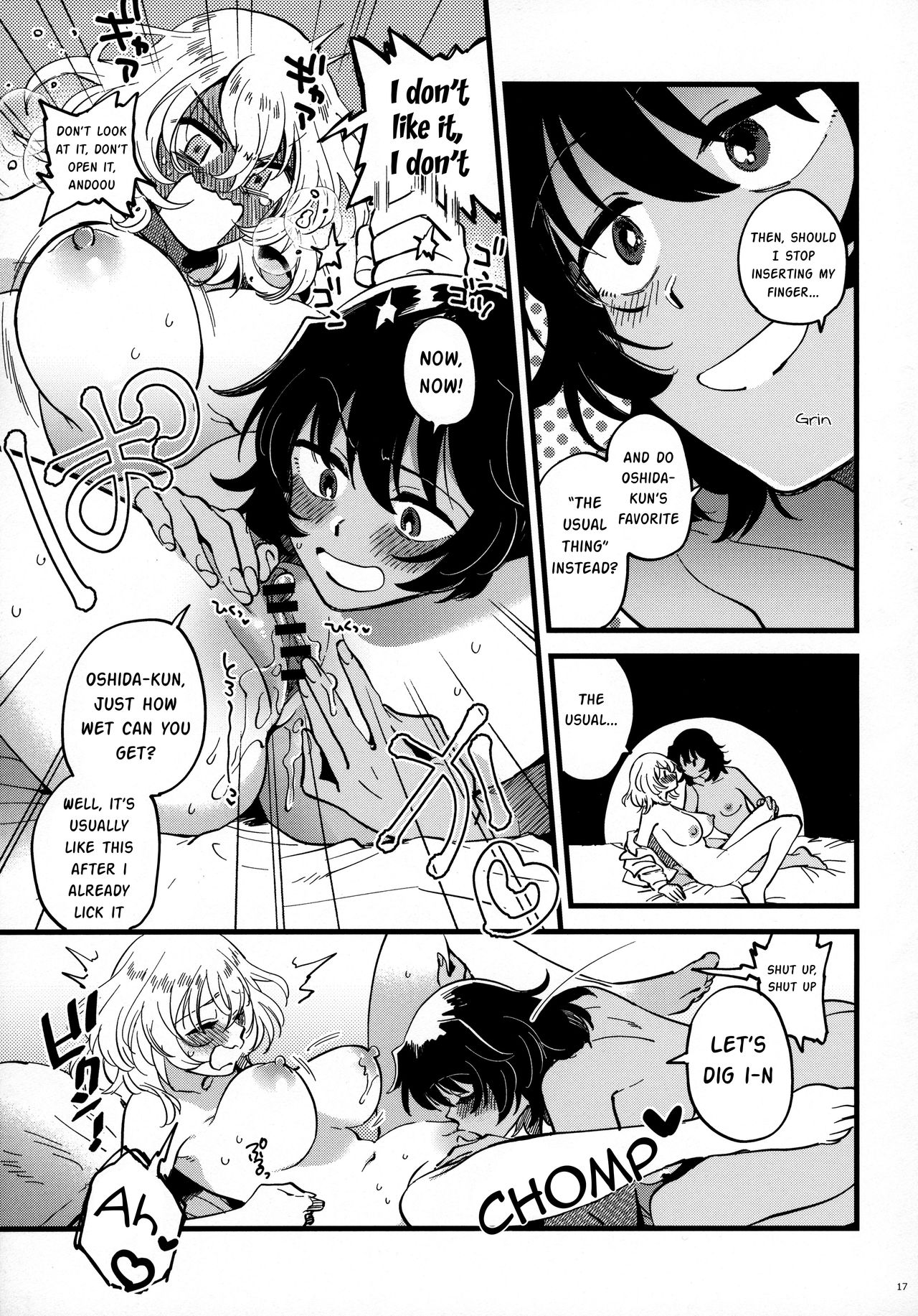 ANDO/OSHIDA,motto Nakayoku! page 16