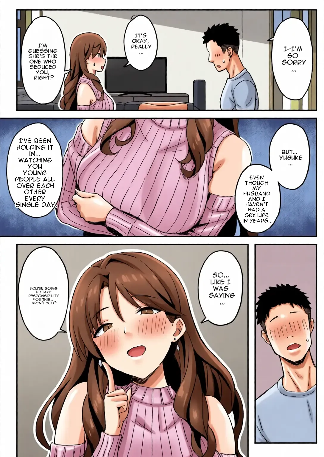 Ane Mama ~ Atarashii Onee-chan to Mama wa Ore no Sex Friend ni Narimashita. ~ page 34