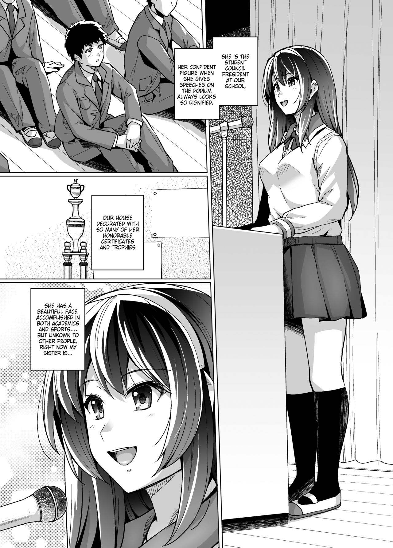 Ane wa Oyaji ni Dakareteru page 3