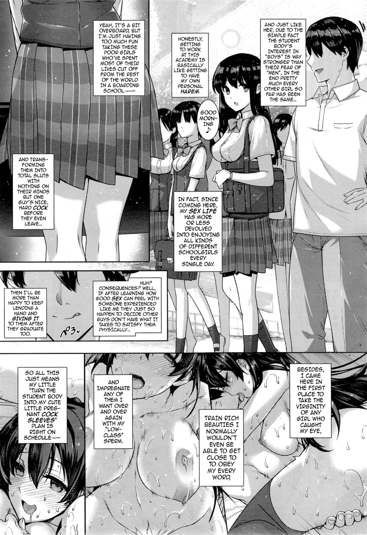 Angel Academy's Hardcore Dorm Sex Life 1-2, 3.5-5 page 34