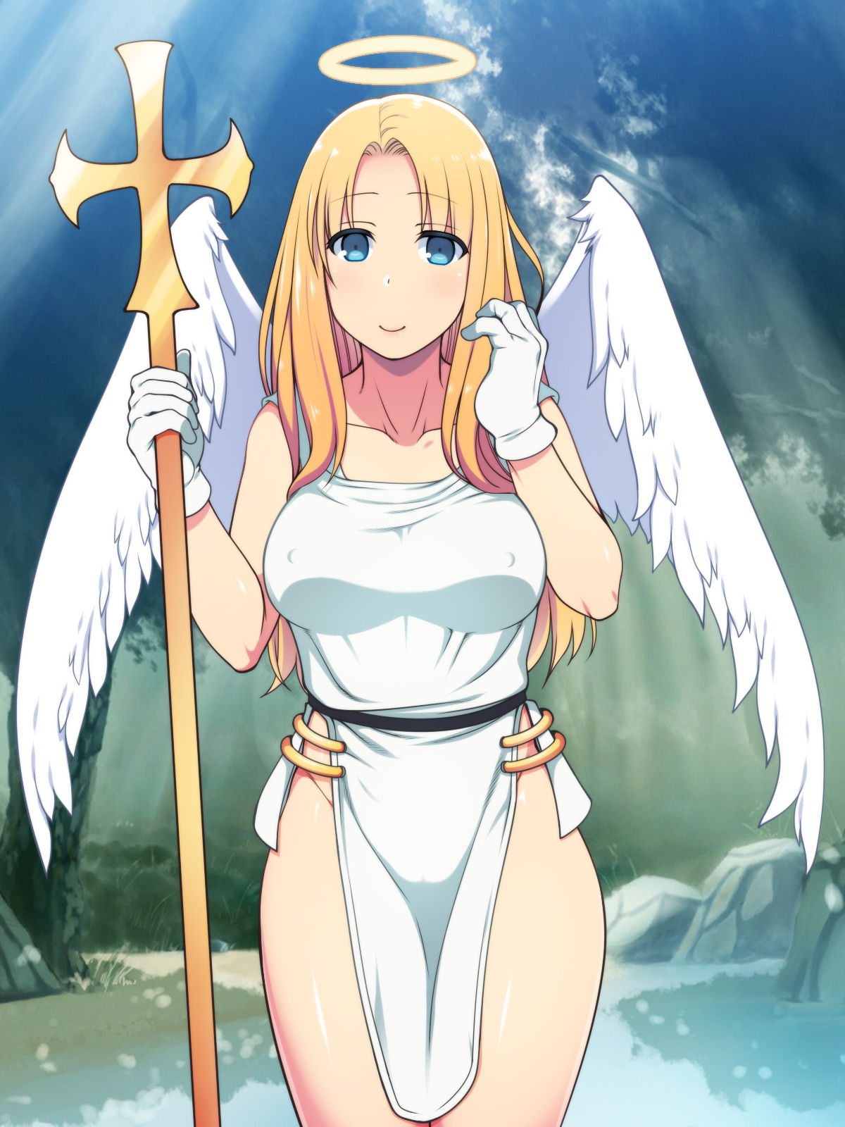 Angel, Yami Zokusei Chinpo de Nakadashi sarete Datenshi ni page 15