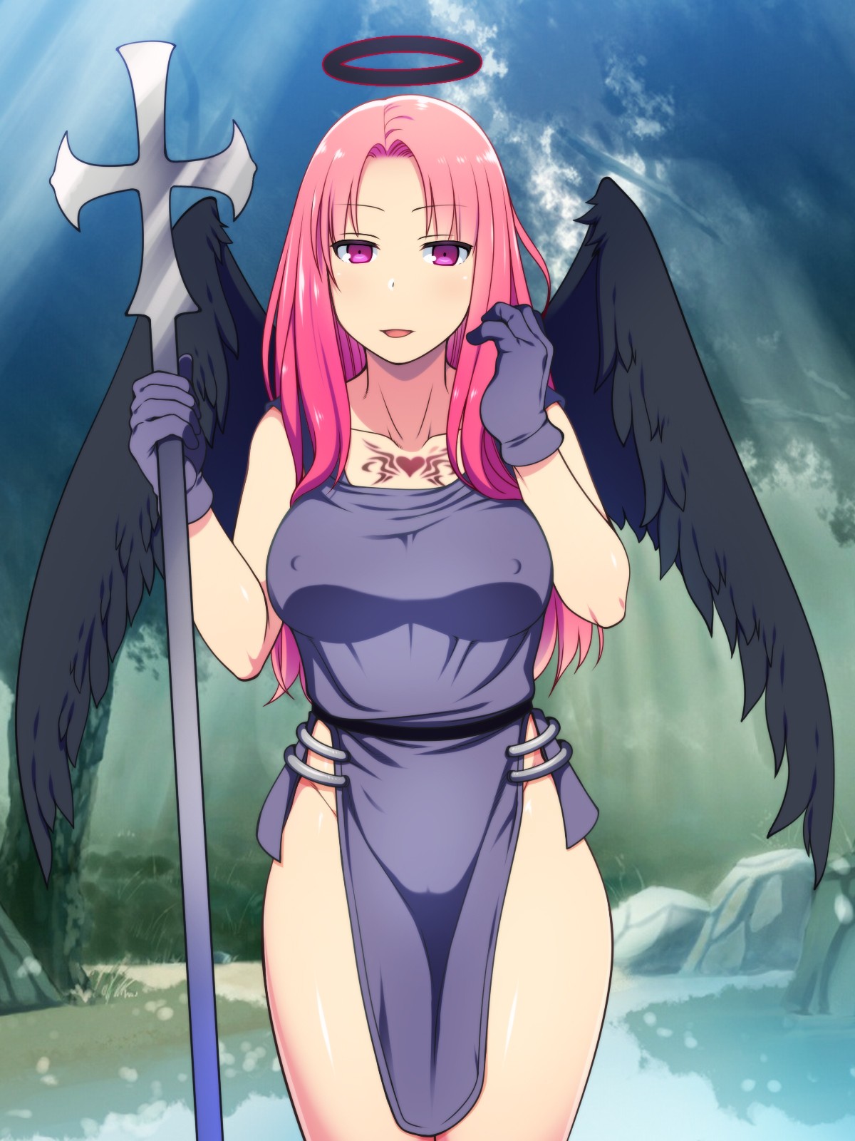 Angel, Yami Zokusei Chinpo de Nakadashi sarete Datenshi ni page 16