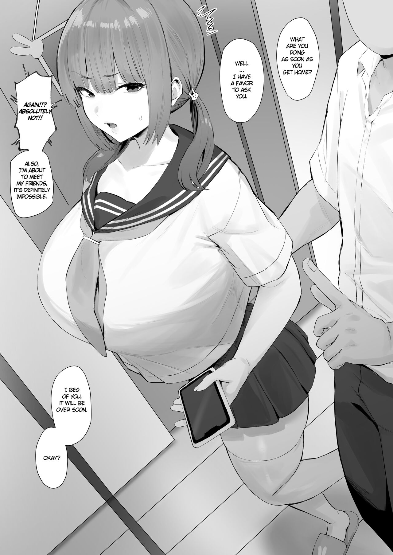 Ani no Kimoi Gendou ni Honki de Don Hikukedo Nandakanda de Kotowaranai Imouto page 1