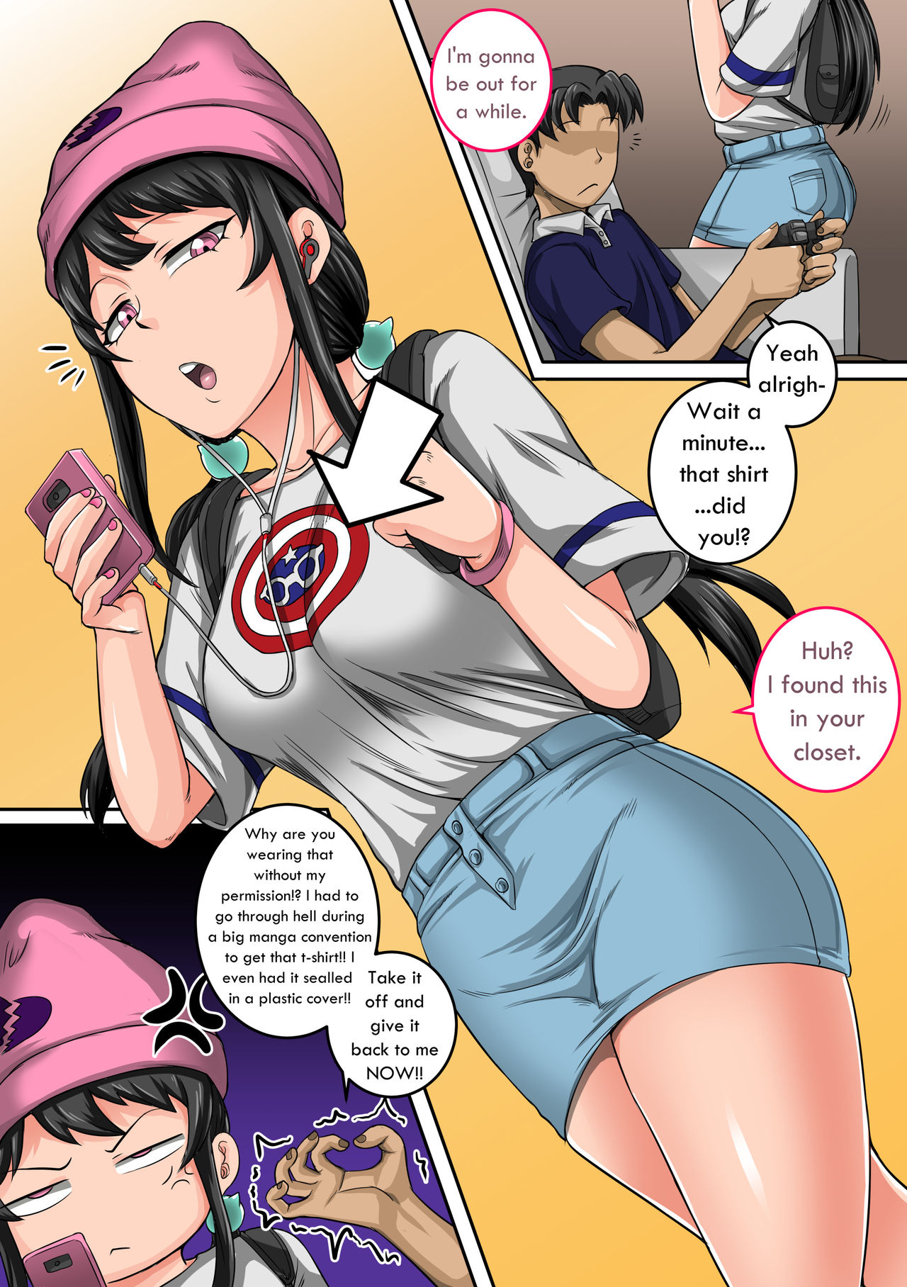 Annoying Little Sister Needs to be Scolded 1-25 page 14