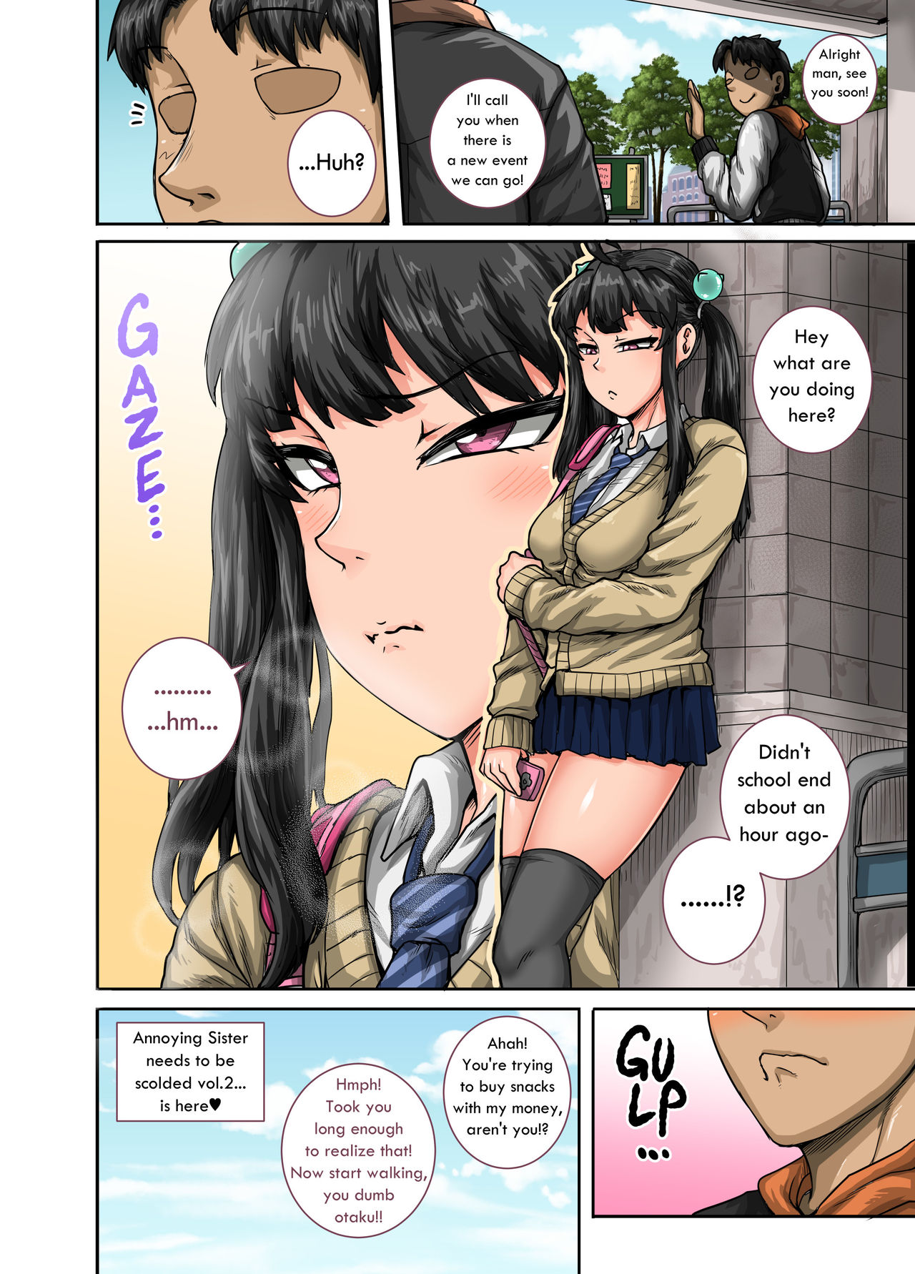 Annoying (Step) Sister Needs to be Scolded!! Two~ page 12