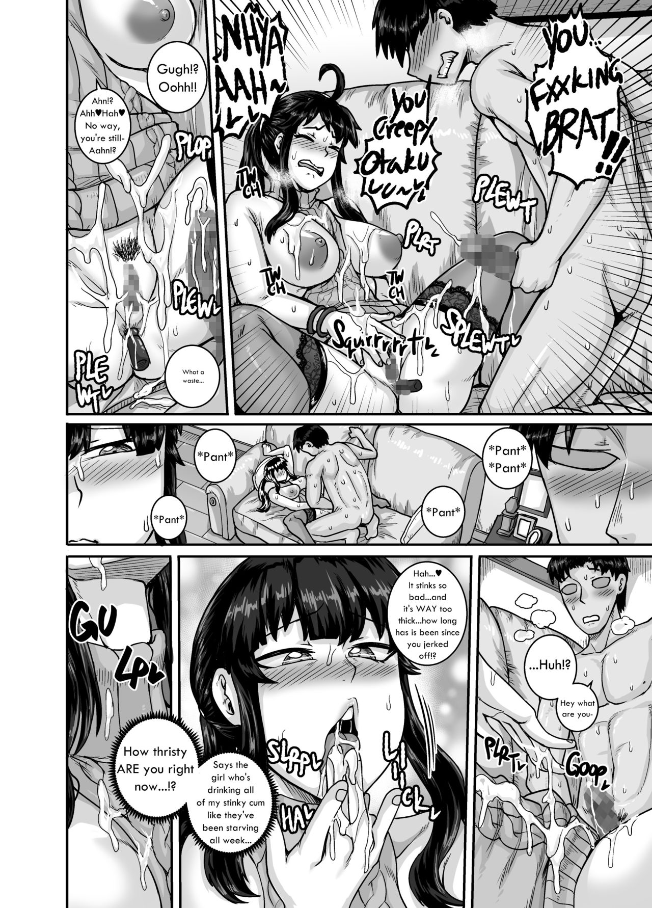 Annoying (Step) Sister Needs to be Scolded!! Two~ page 68