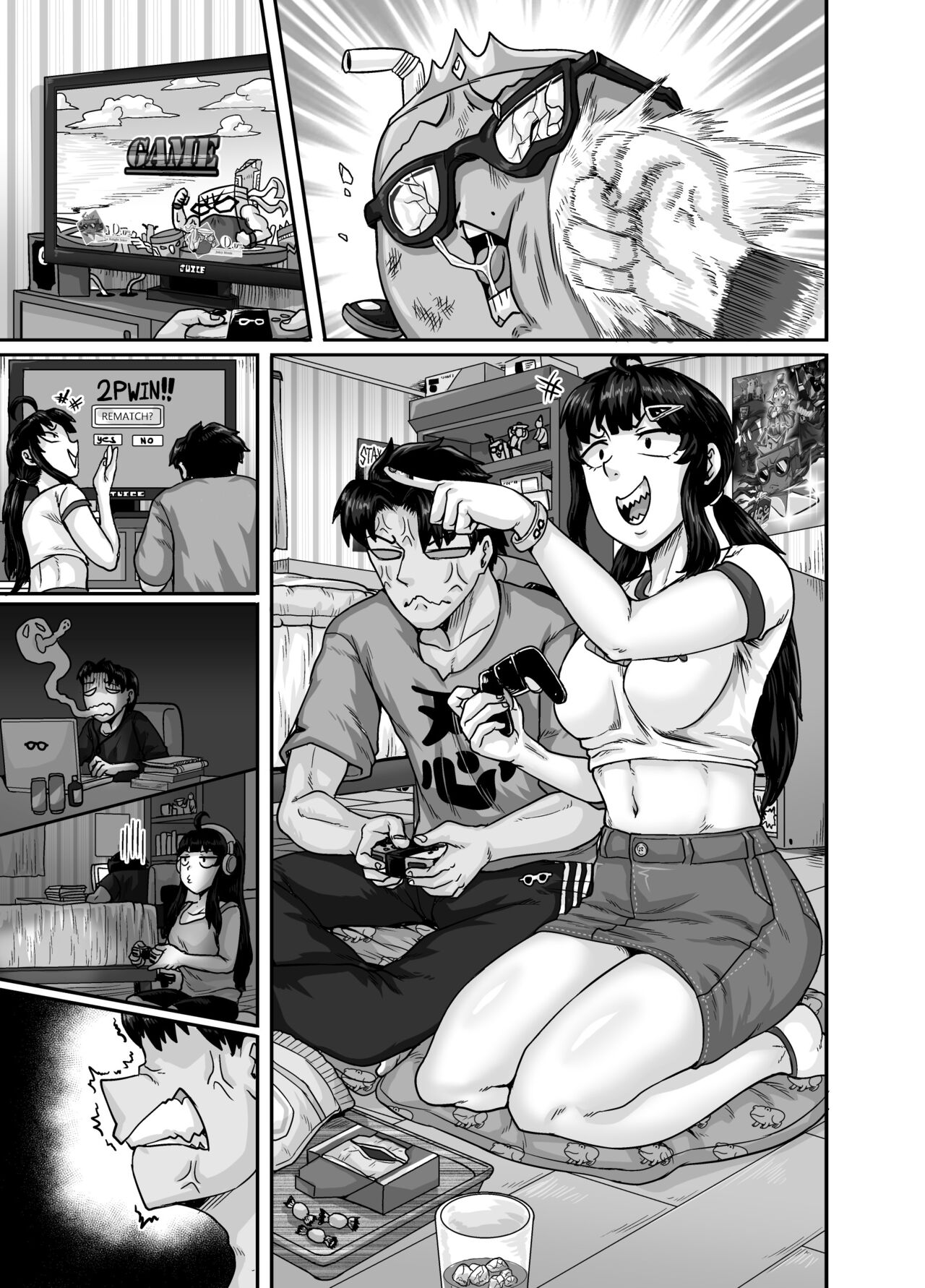 Annoying (Step) Sister Needs to be Scolded!! Two~ page 97