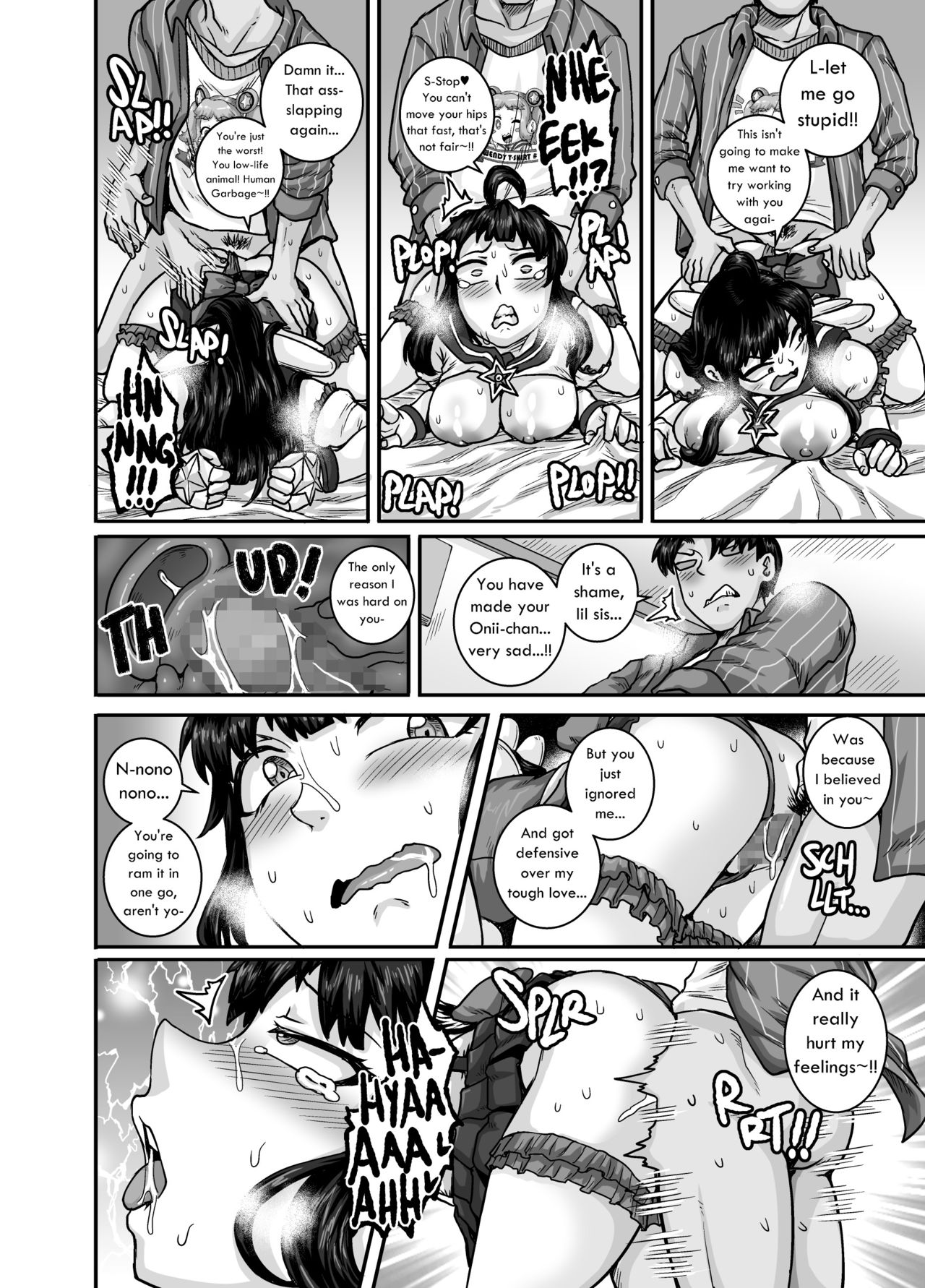 Annoying (Step) Sister Needs to be Scolded!! Two~ page 38