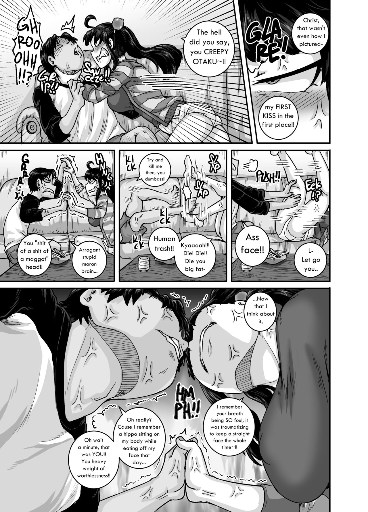 Annoying (Step) Sister Needs to be Scolded!! Two~ page 55