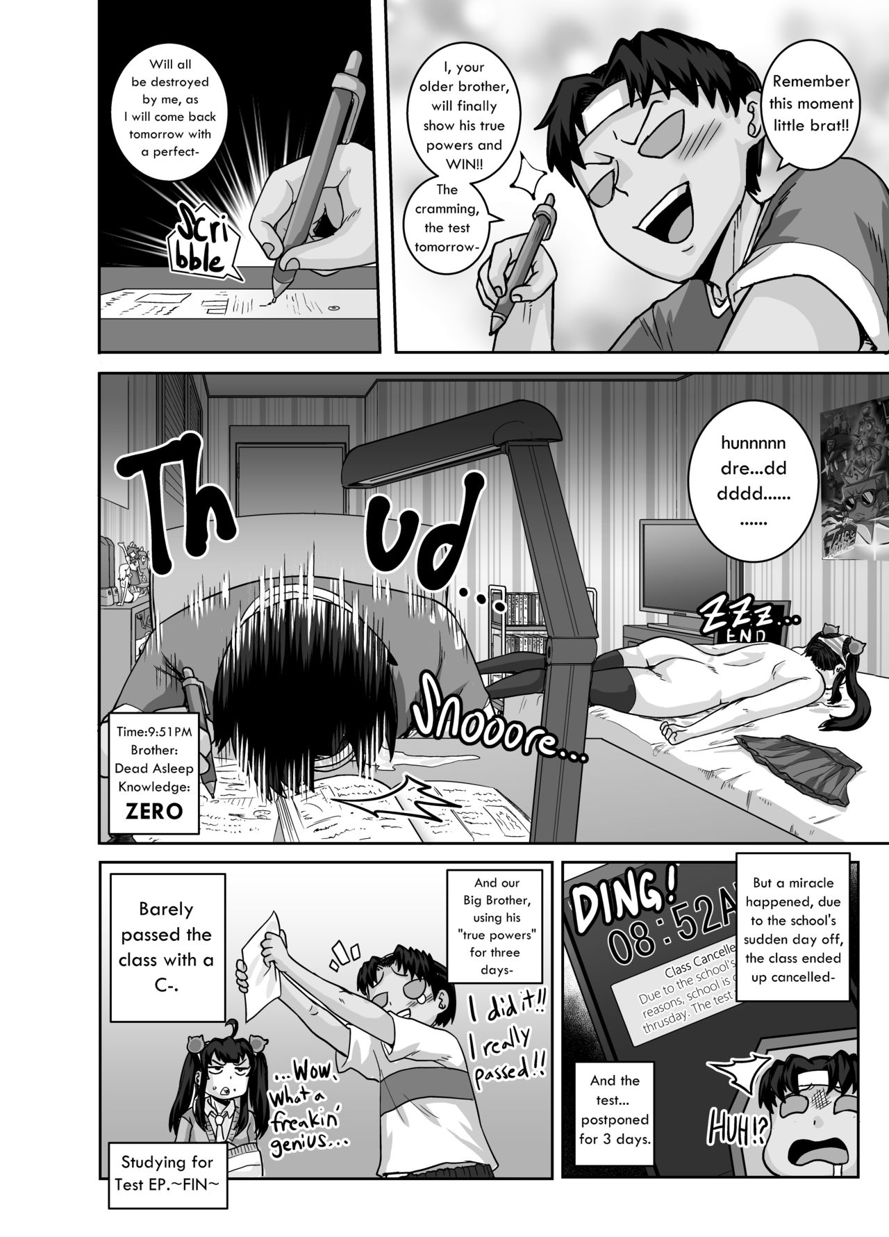 Annoying (Step) Sister Needs to be Scolded!! page 28