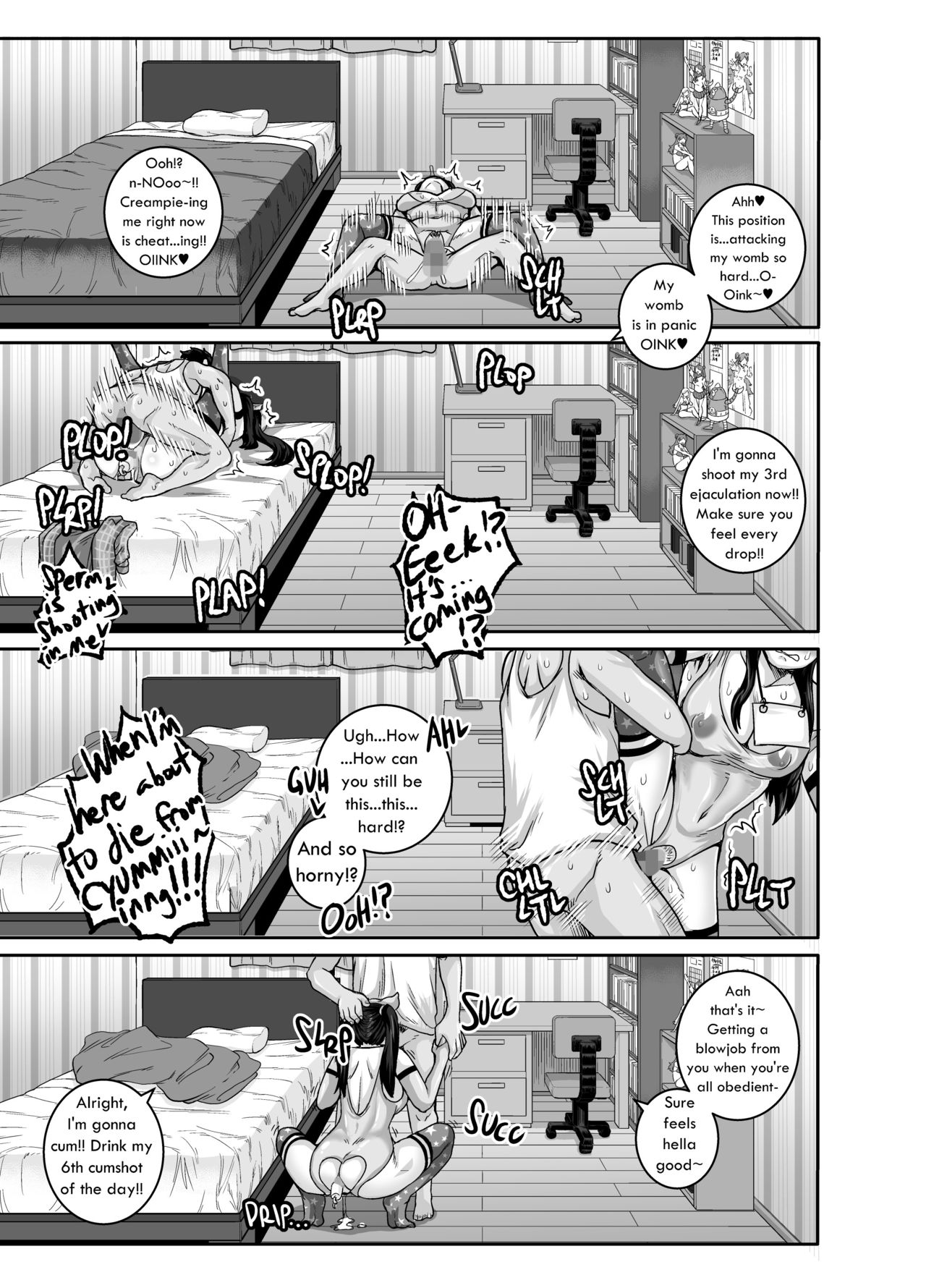 Annoying (Step) Sister Needs to be Scolded!! page 43