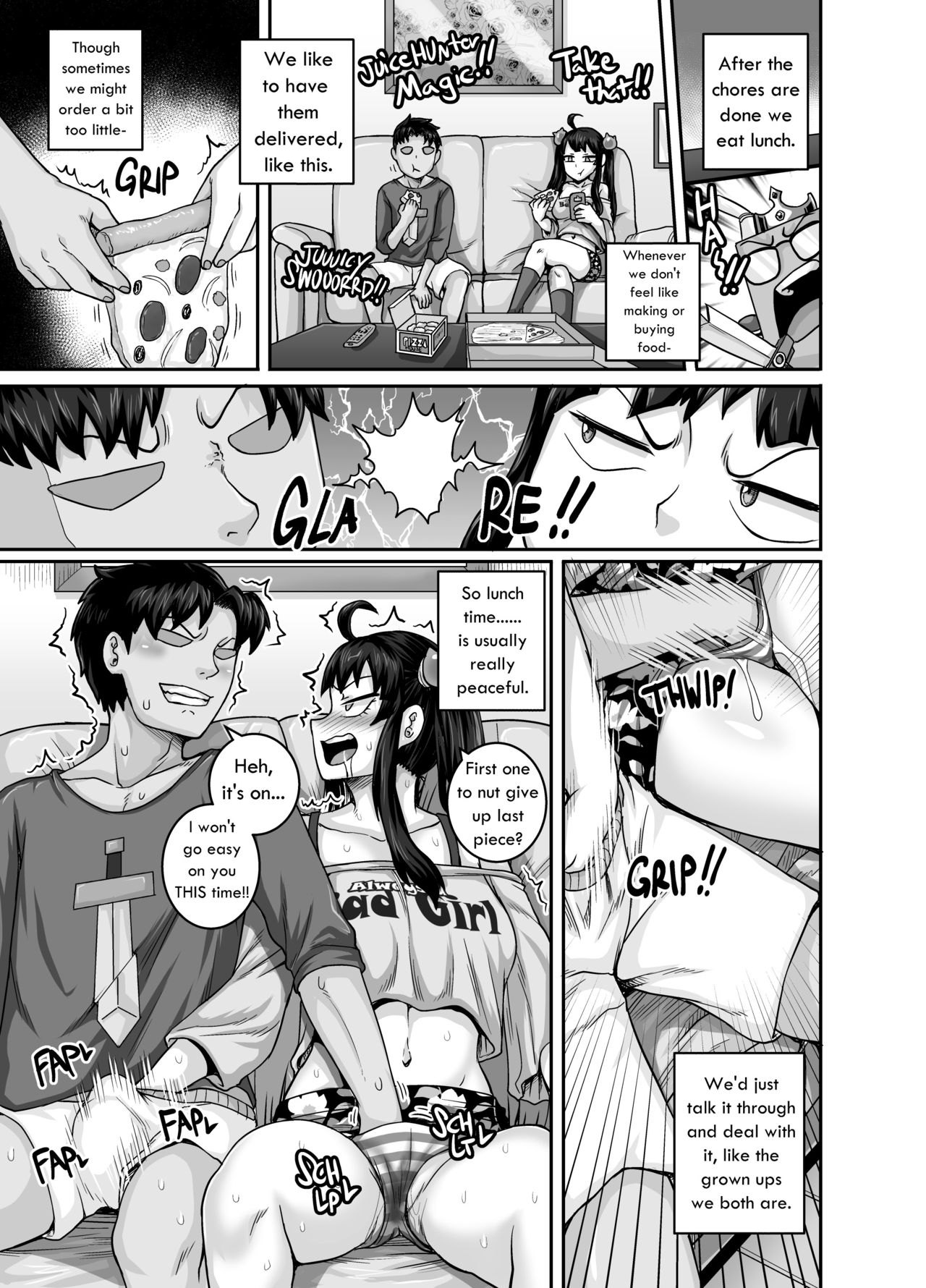 Annoying (Step) Sister Needs to be Scolded!! page 55