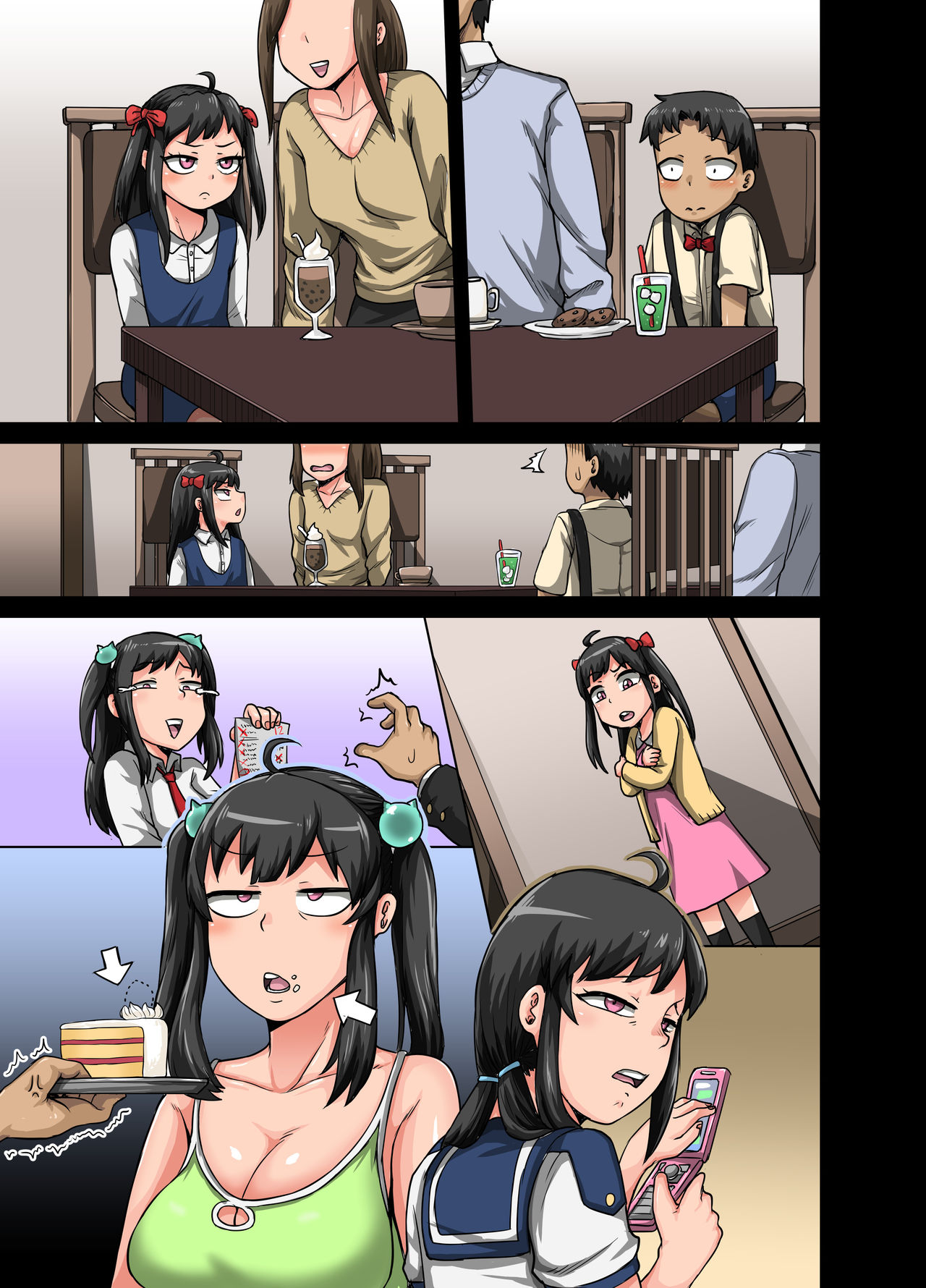 Annoying (Step) Sister Needs to be Scolded!! page 69