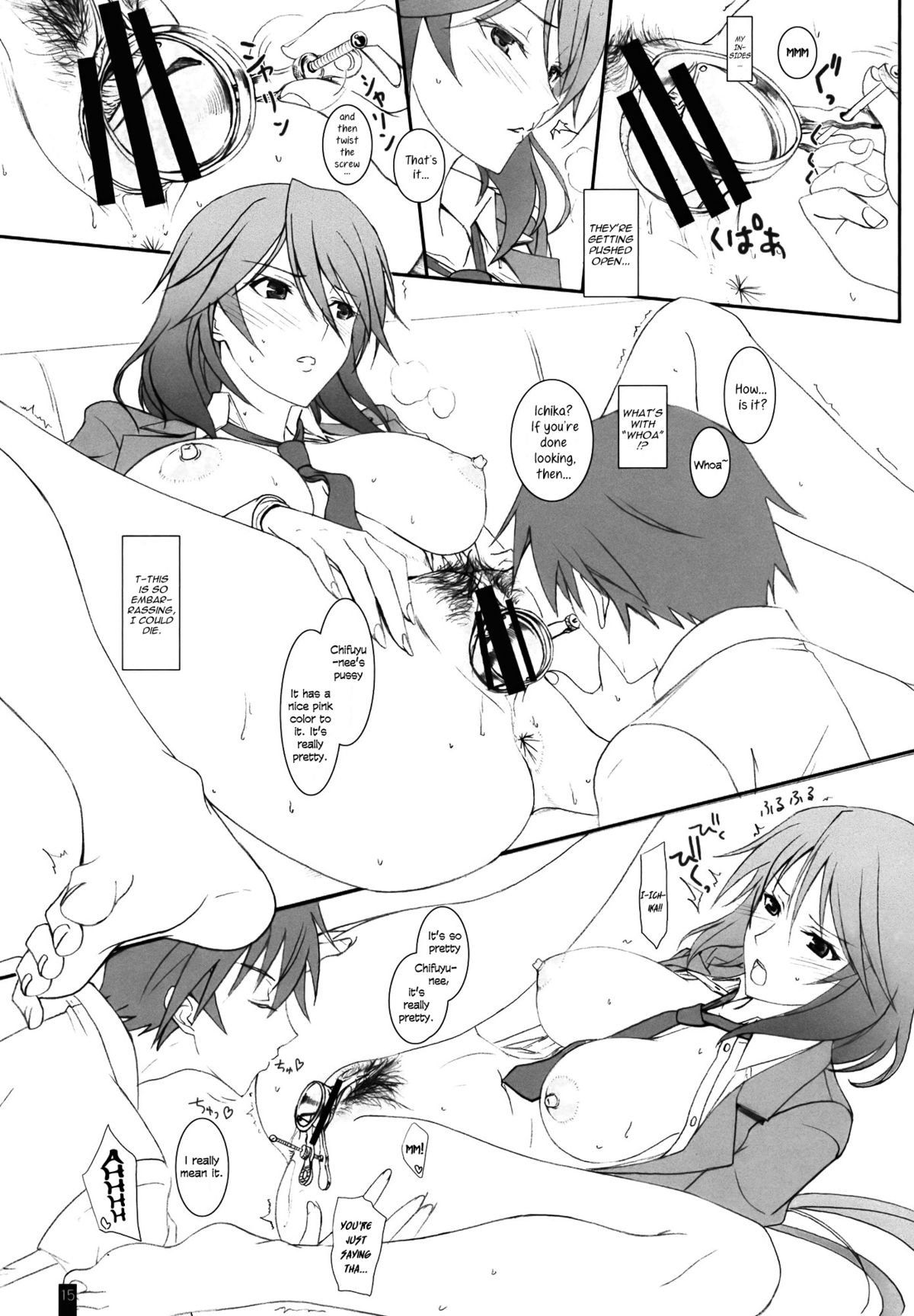 Ano Chifuyu-nee no Hazukashigaru Kao ga Mitai! (Infinite Stratos) [English] =TV= page 14