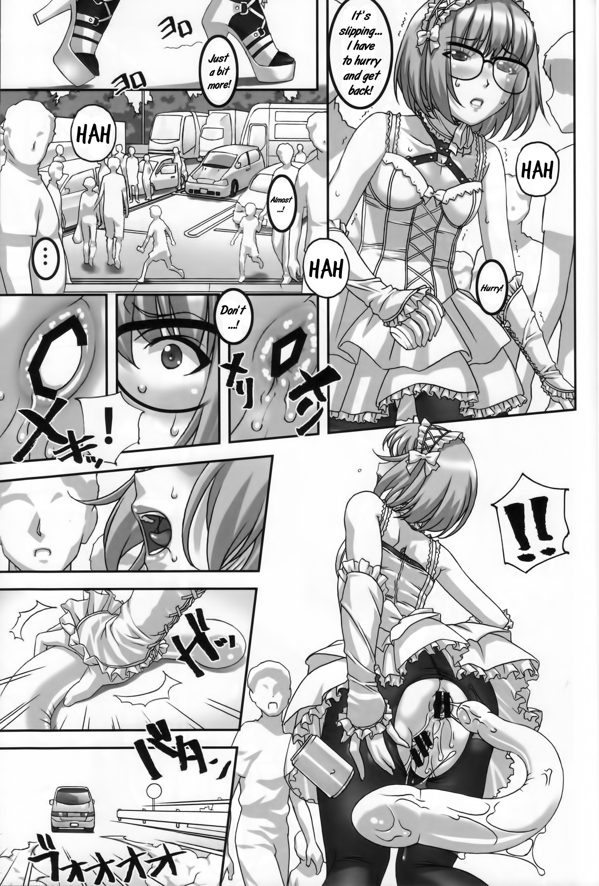 Anoko ga Natsuyasumi ni Ryokou saki de Oshiri no Ana wo Kizetsu suru hodo Naburare tsuzukeru Manga page 10