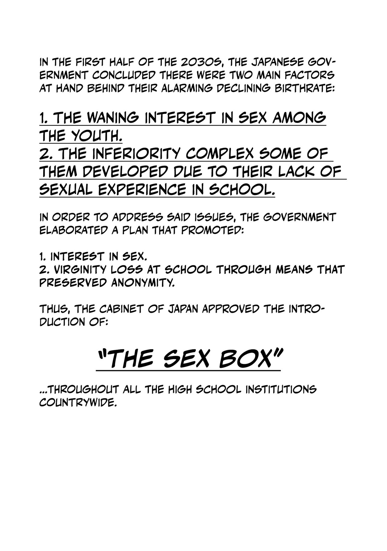 Anonymous SEX BOX! #1 page 7