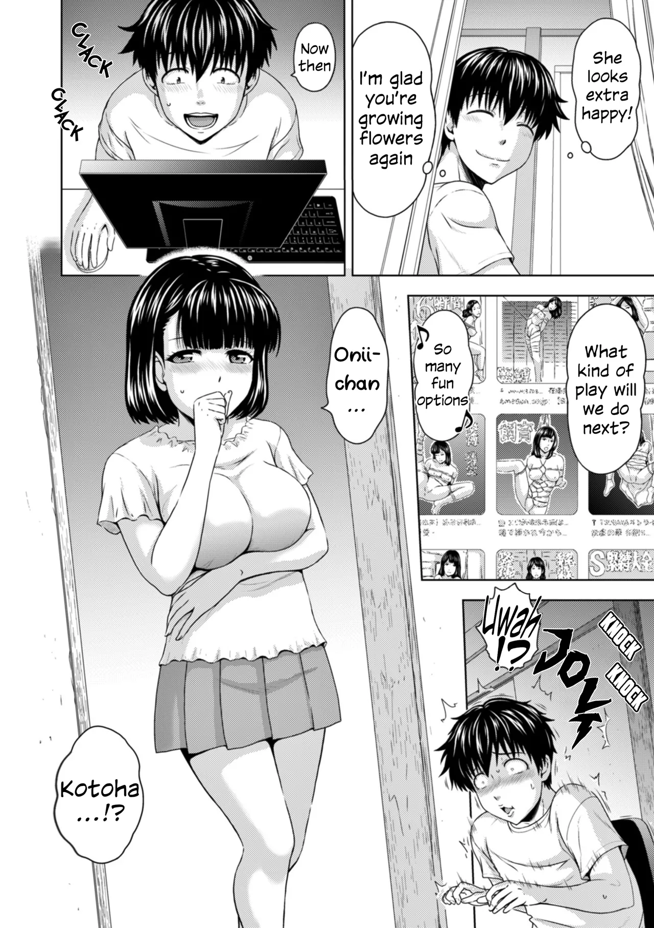 Another Good Day to Train my Mother and Little Sister Ch. 3-4 page 22