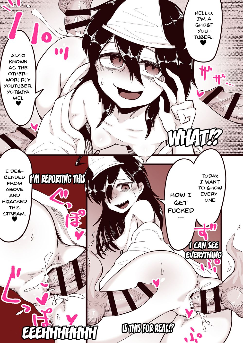 Anoyo ni Ikou yo Jimikei Hinsou Yuurei Shoujo Rankou Namahaishin page 30