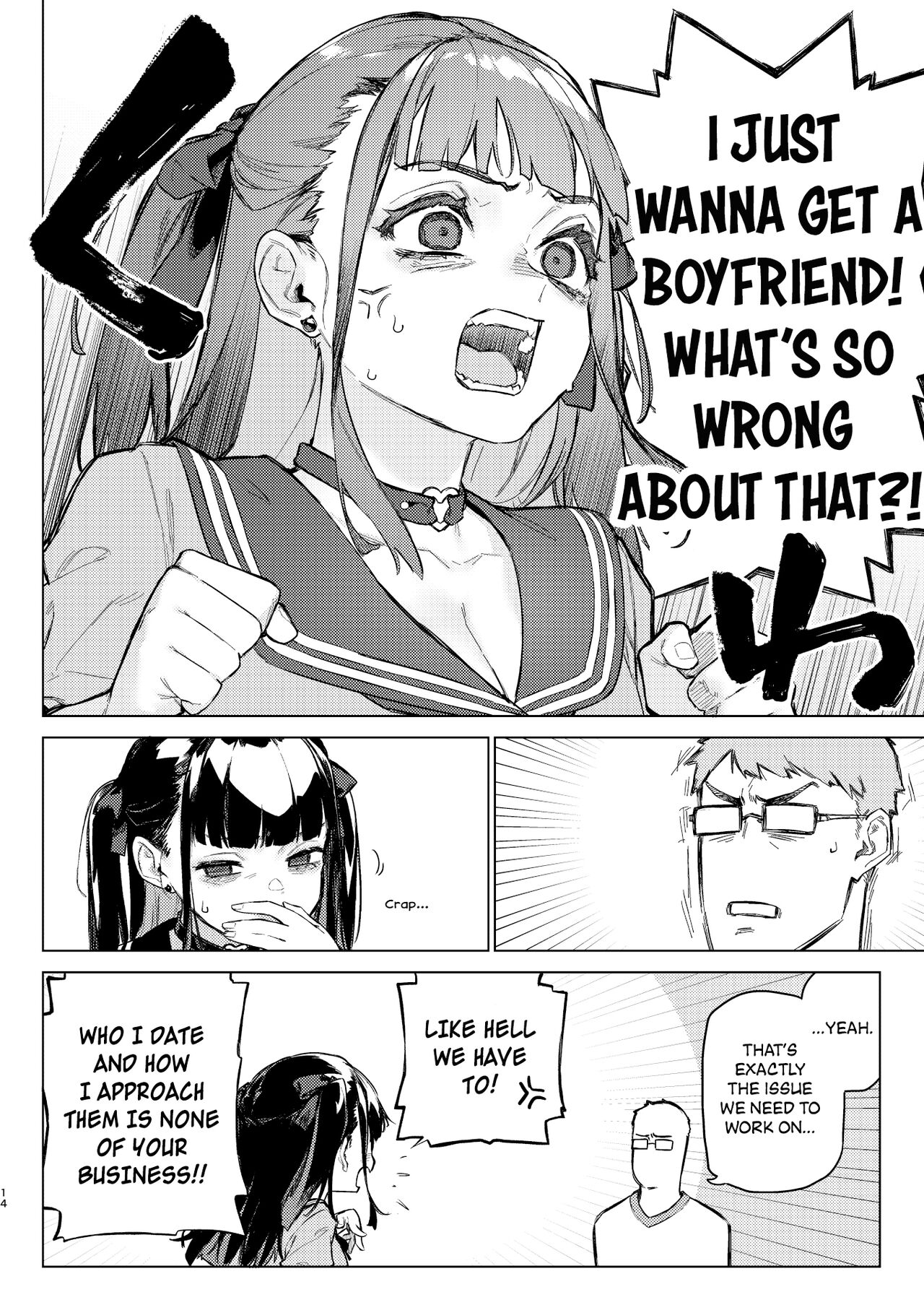 Anxious mind crisis!! page 13