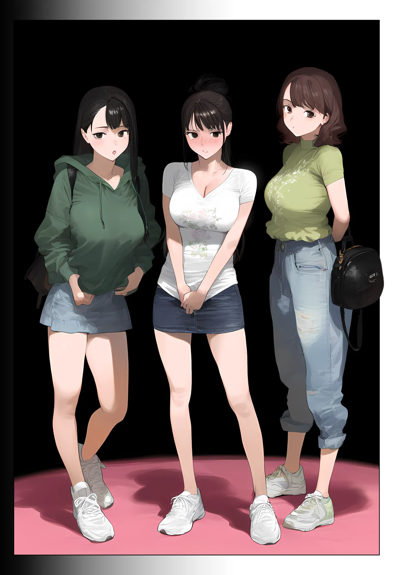 【催●app】催●アプリで全員支配、妊娠適齢デカ乳美人おじさん赤ちゃん托卵中3 page 95