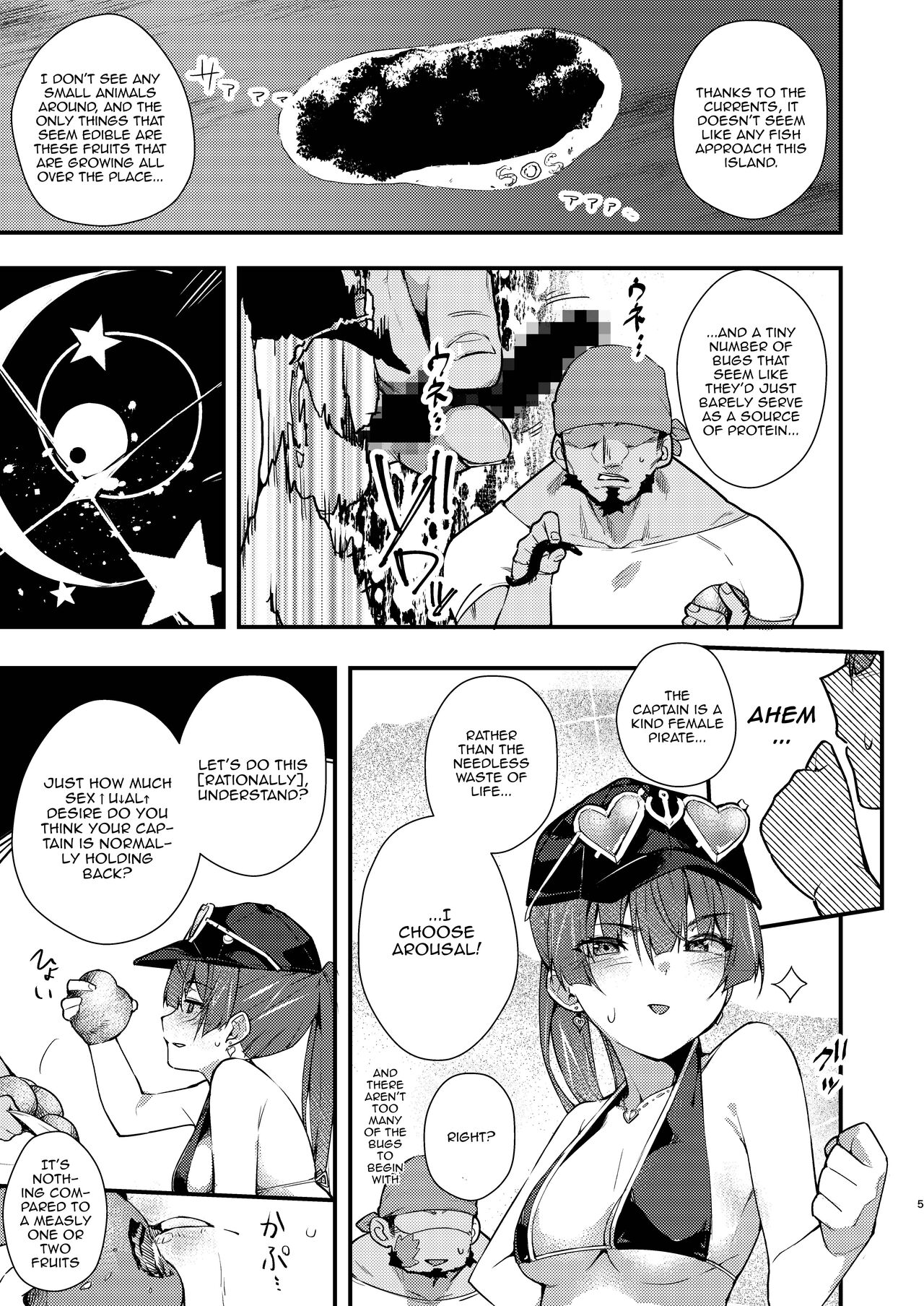 Are You Saying... There's Only Perverted Fruits To Eat On This Uninhabited Island!? page 4