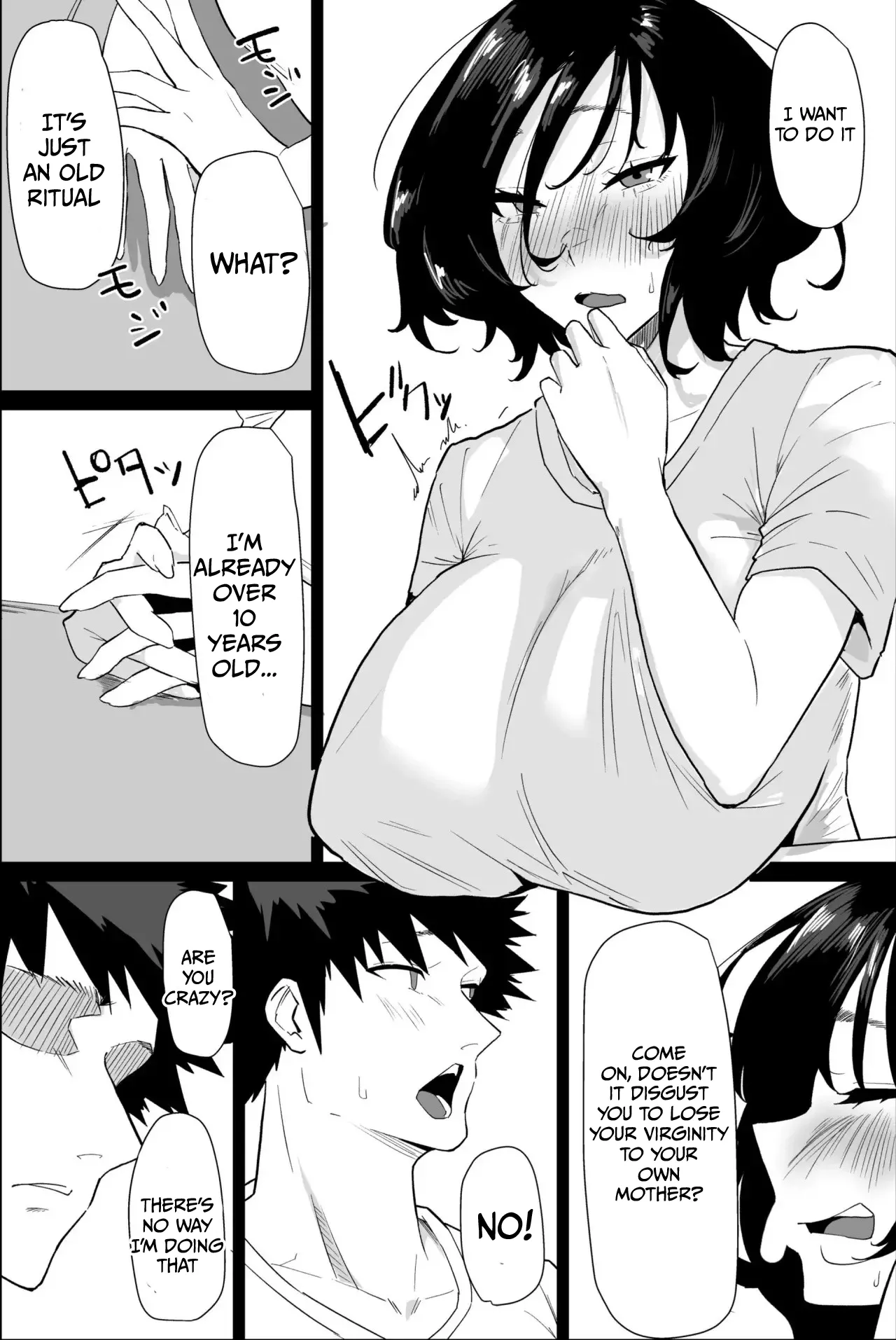 Are you sure you want to do it with me? page 14