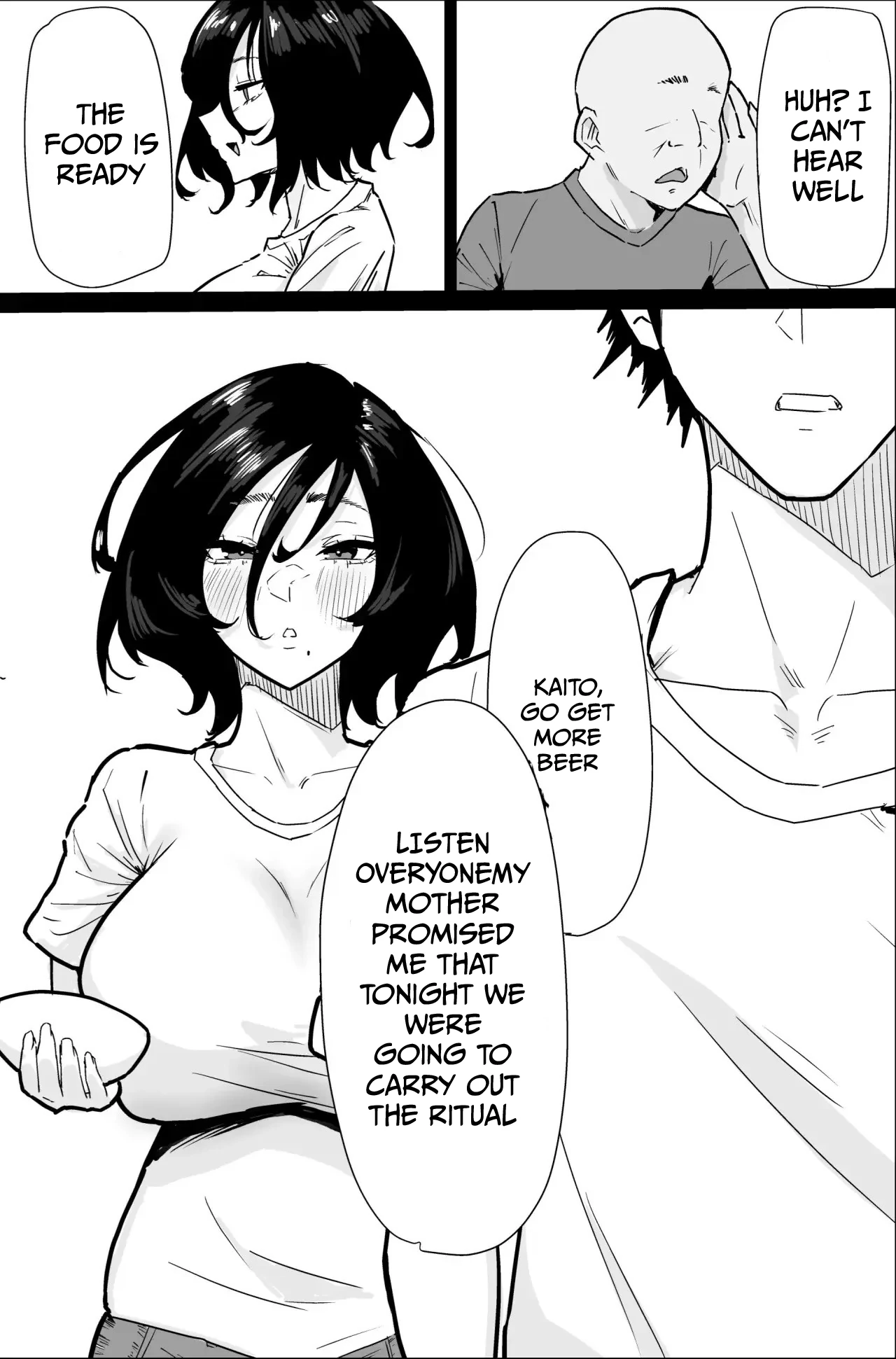 Are you sure you want to do it with me? page 16