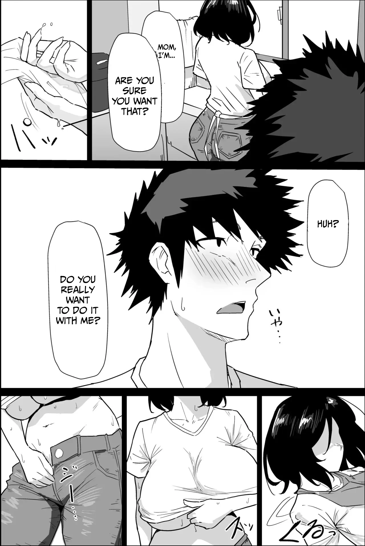 Are you sure you want to do it with me? page 20