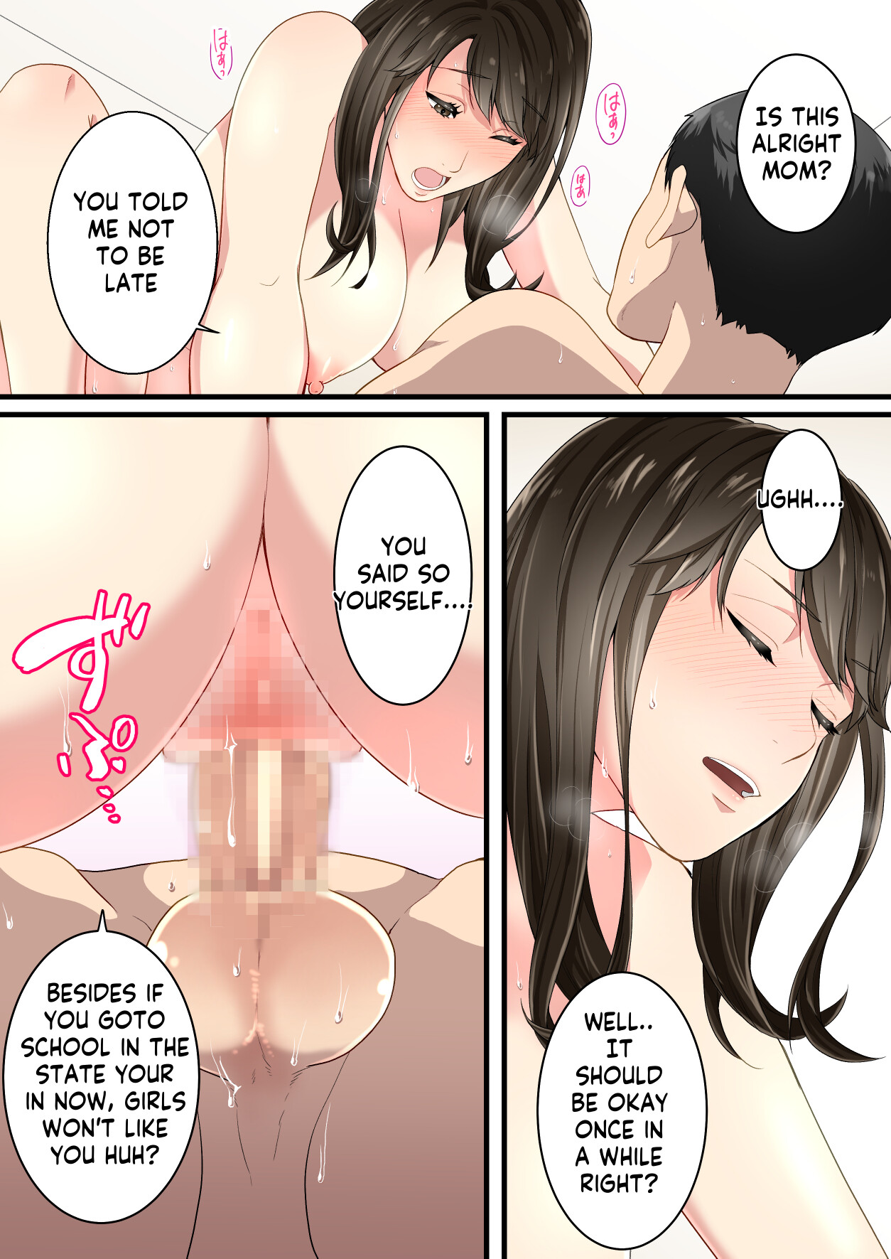 Arguing mother and son who became a loving couple page 42