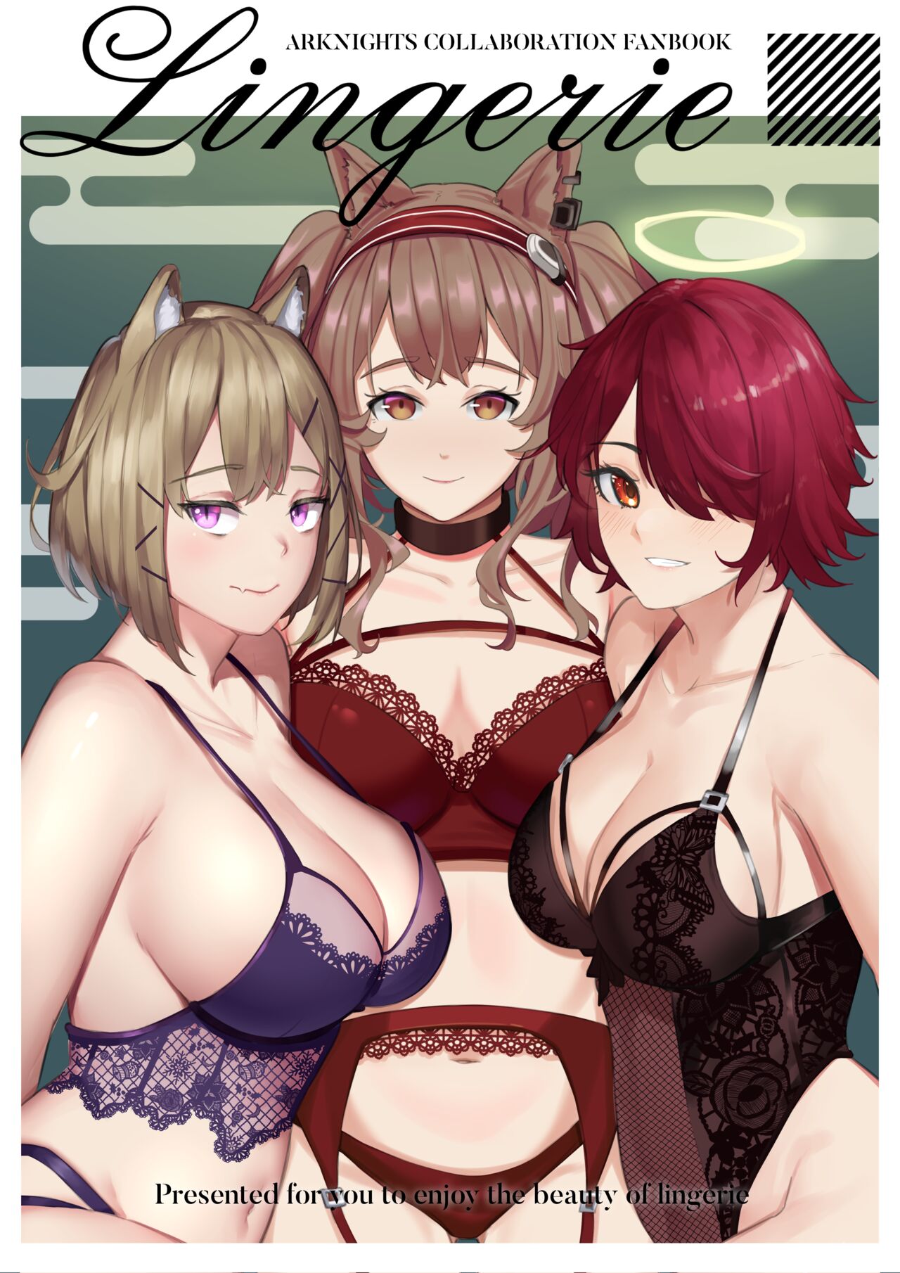 Arknights Lingerie Collaboration Fanbook page 1