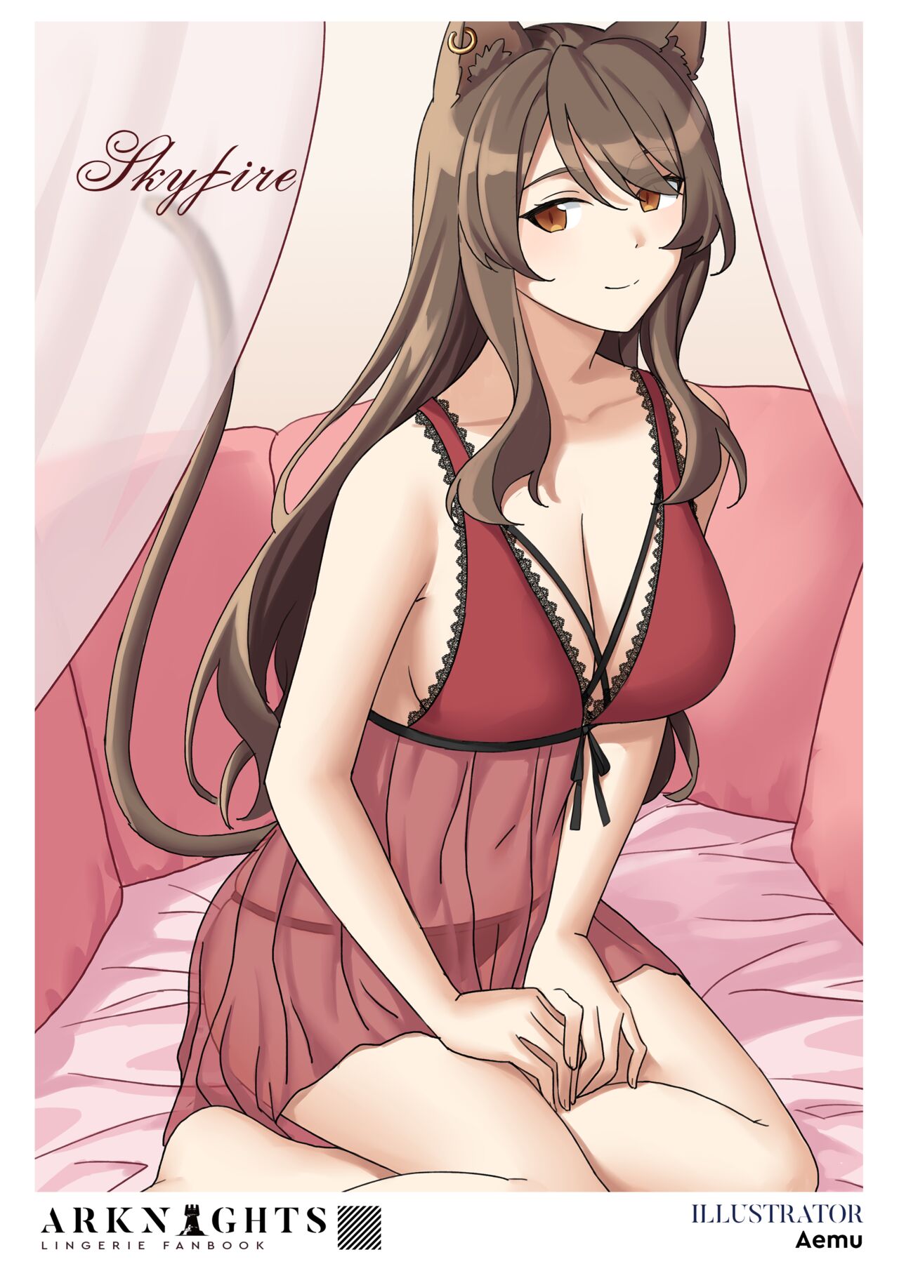 Arknights Lingerie Collaboration Fanbook page 10