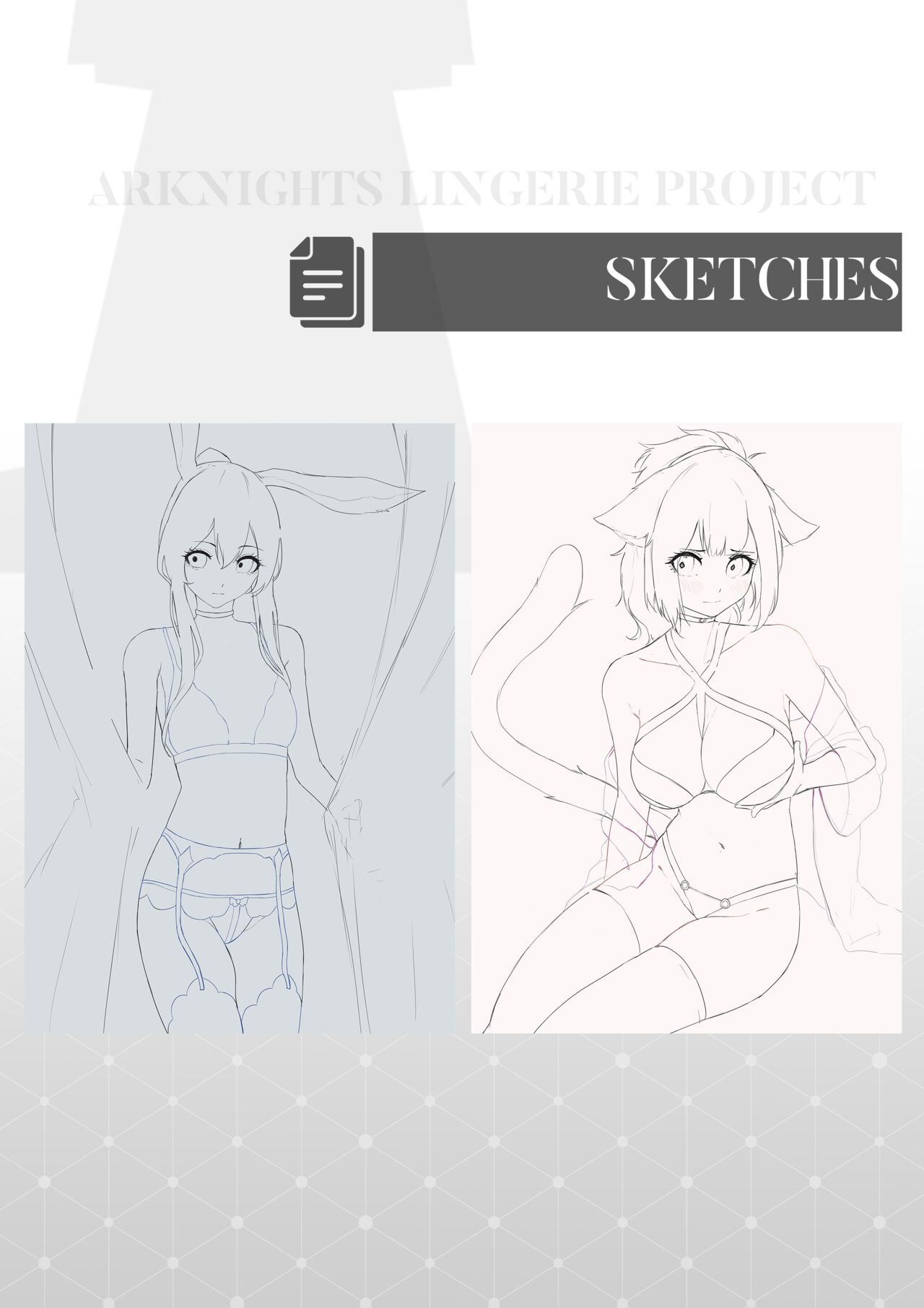 Arknights Lingerie Collaboration Fanbook page 39