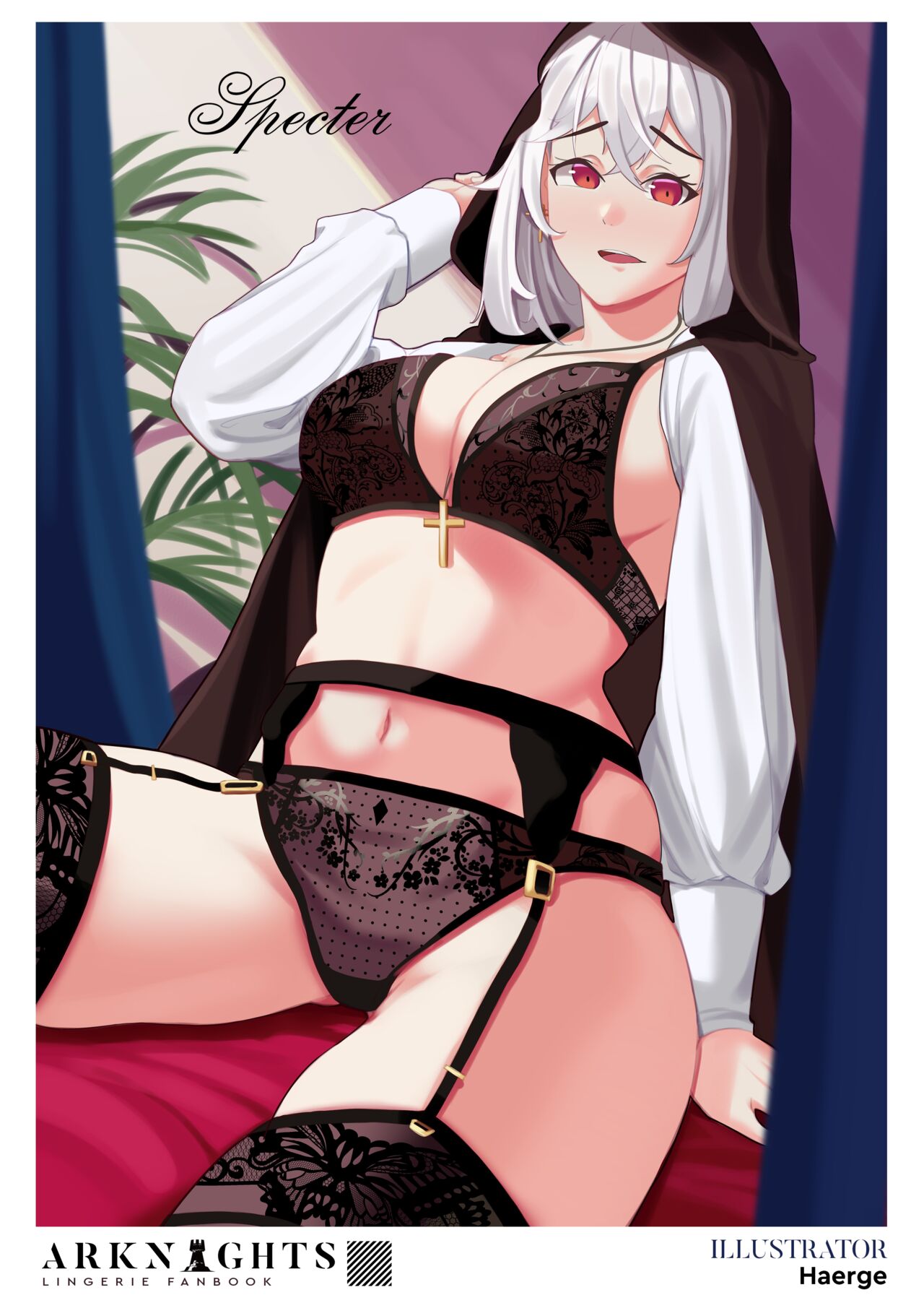 Arknights Lingerie Collaboration Fanbook page 5