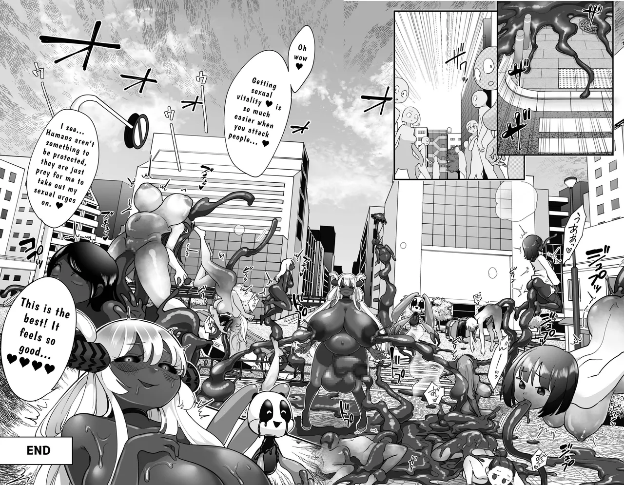 AroThir Futanari Mahou Shoujo VS Rubber Doll page 32