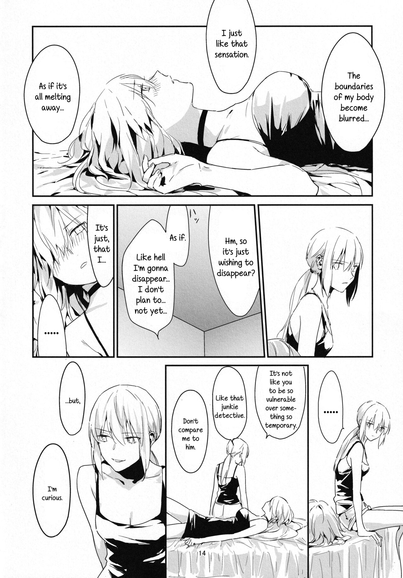 Artoria Alter x Jeanne Alter Sairokushuu page 14