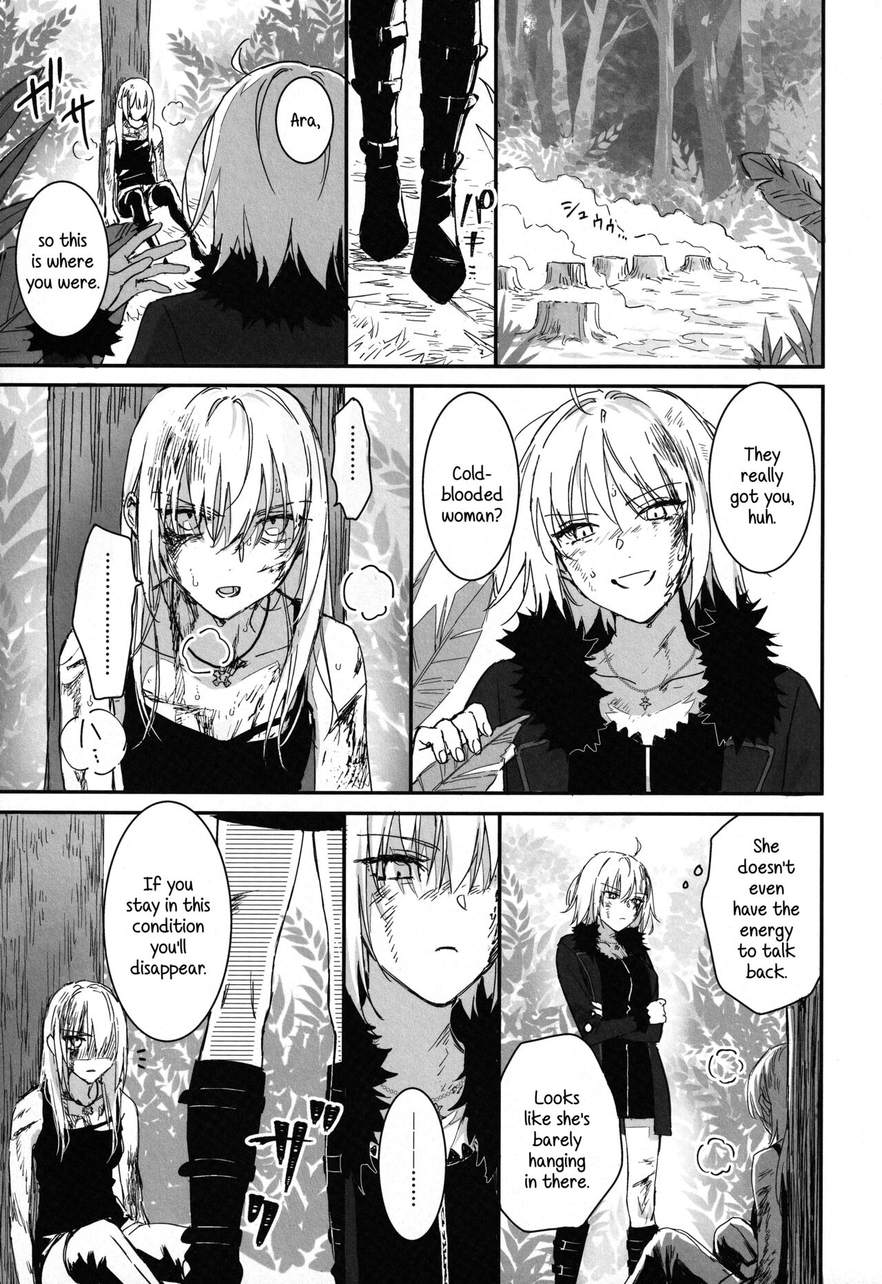 Artoria Alter x Jeanne Alter Sairokushuu page 149