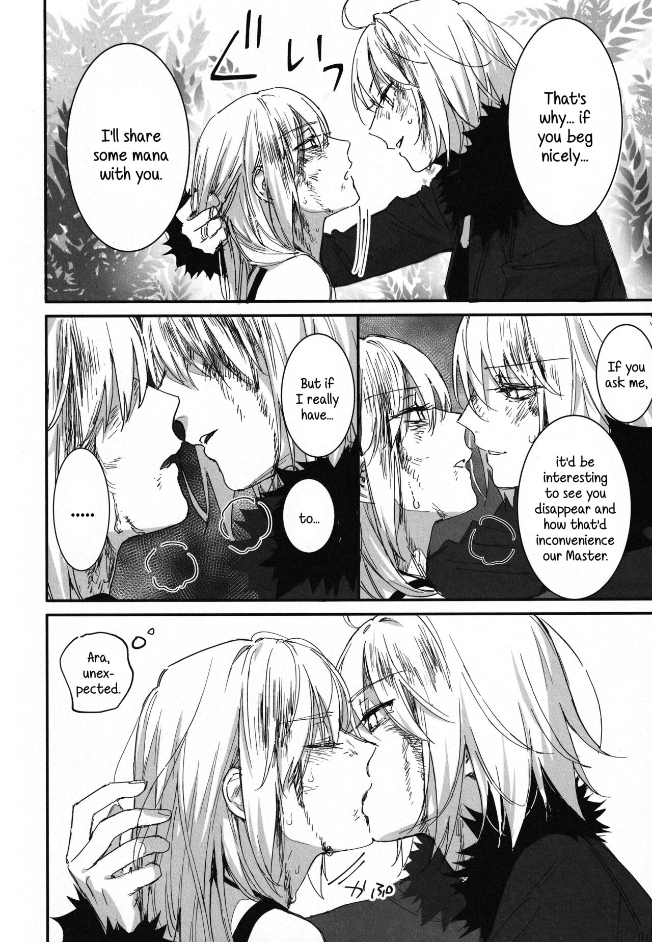 Artoria Alter x Jeanne Alter Sairokushuu page 150
