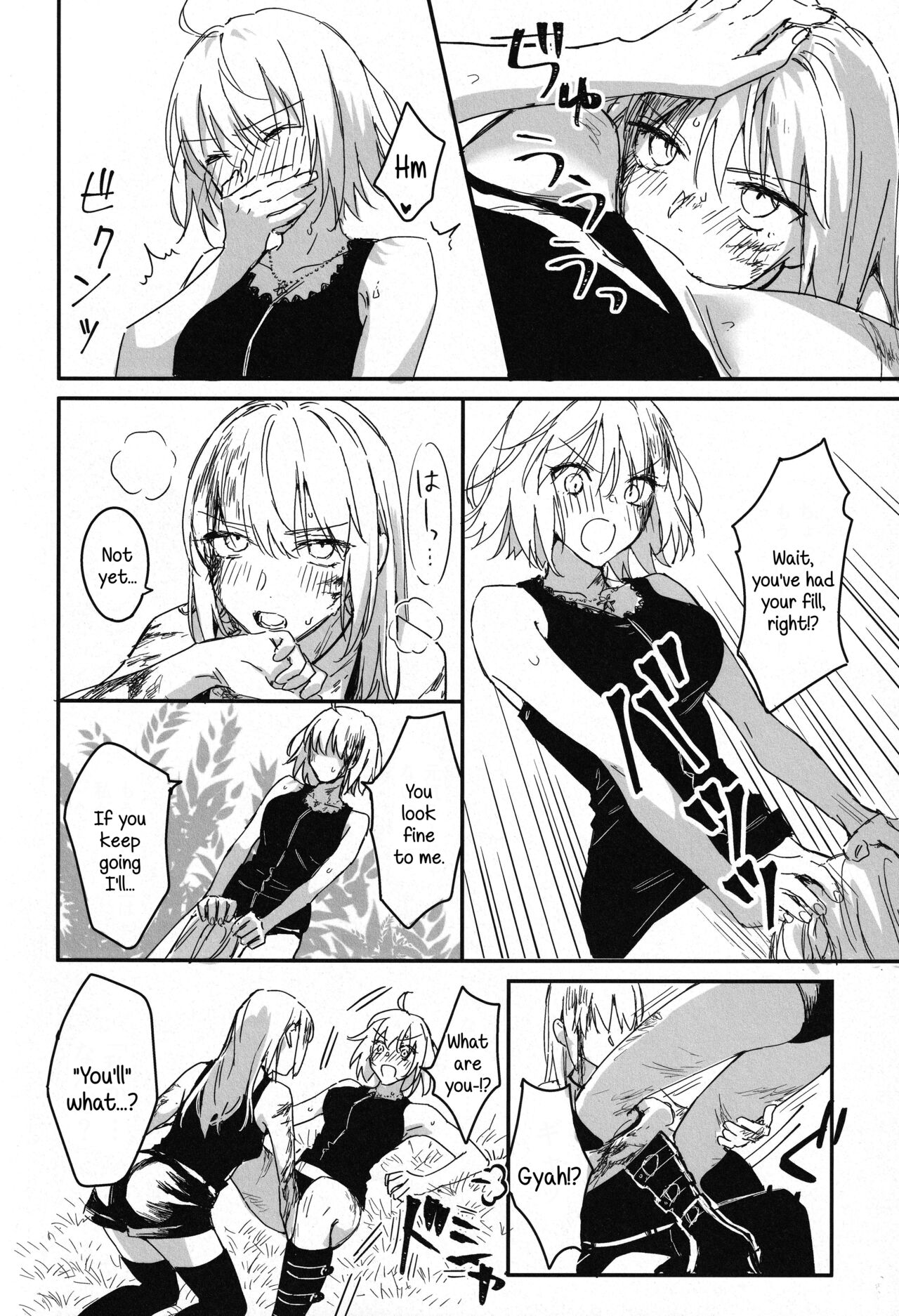 Artoria Alter x Jeanne Alter Sairokushuu page 156