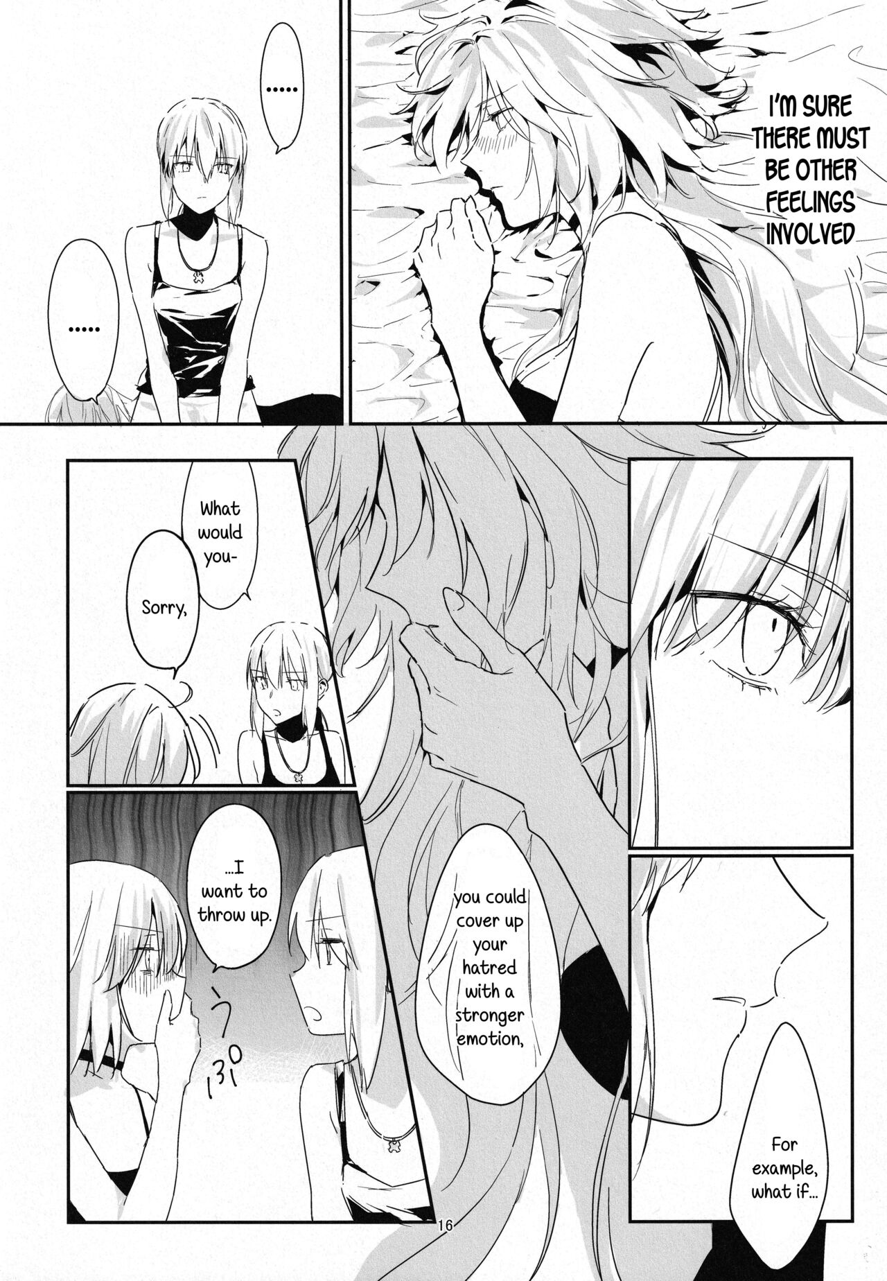Artoria Alter x Jeanne Alter Sairokushuu page 16