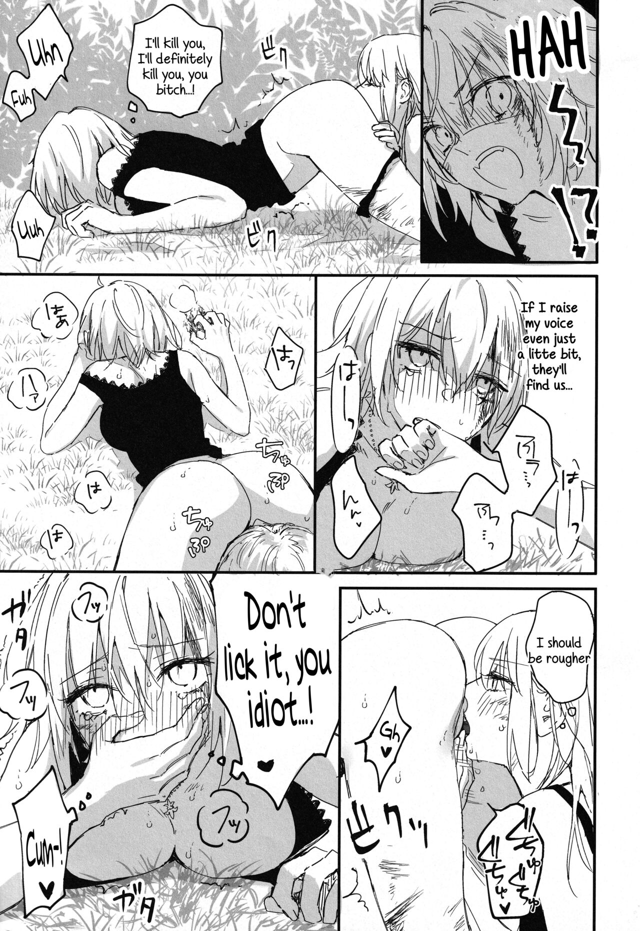 Artoria Alter x Jeanne Alter Sairokushuu page 161