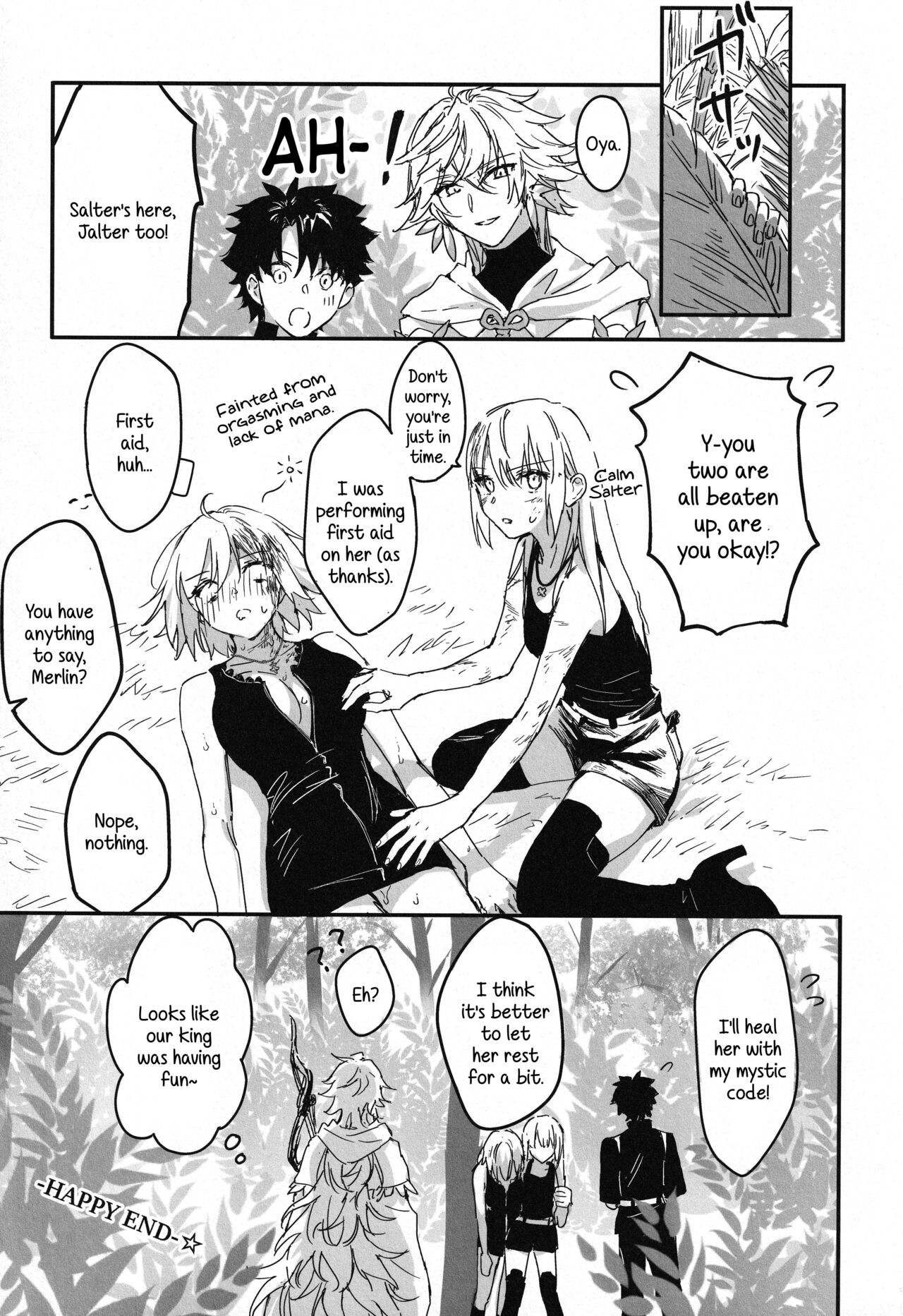 Artoria Alter x Jeanne Alter Sairokushuu page 163