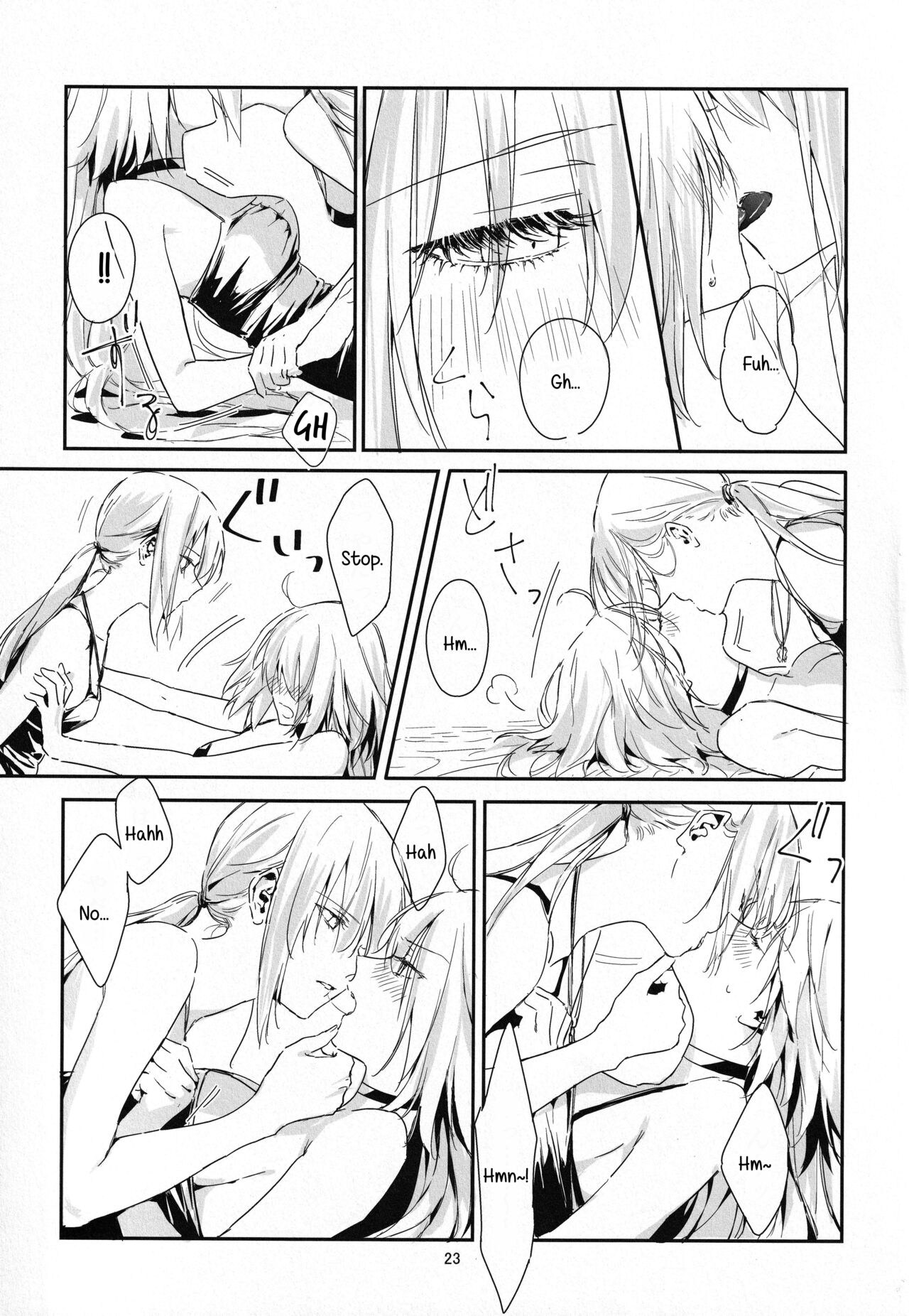 Artoria Alter x Jeanne Alter Sairokushuu page 23