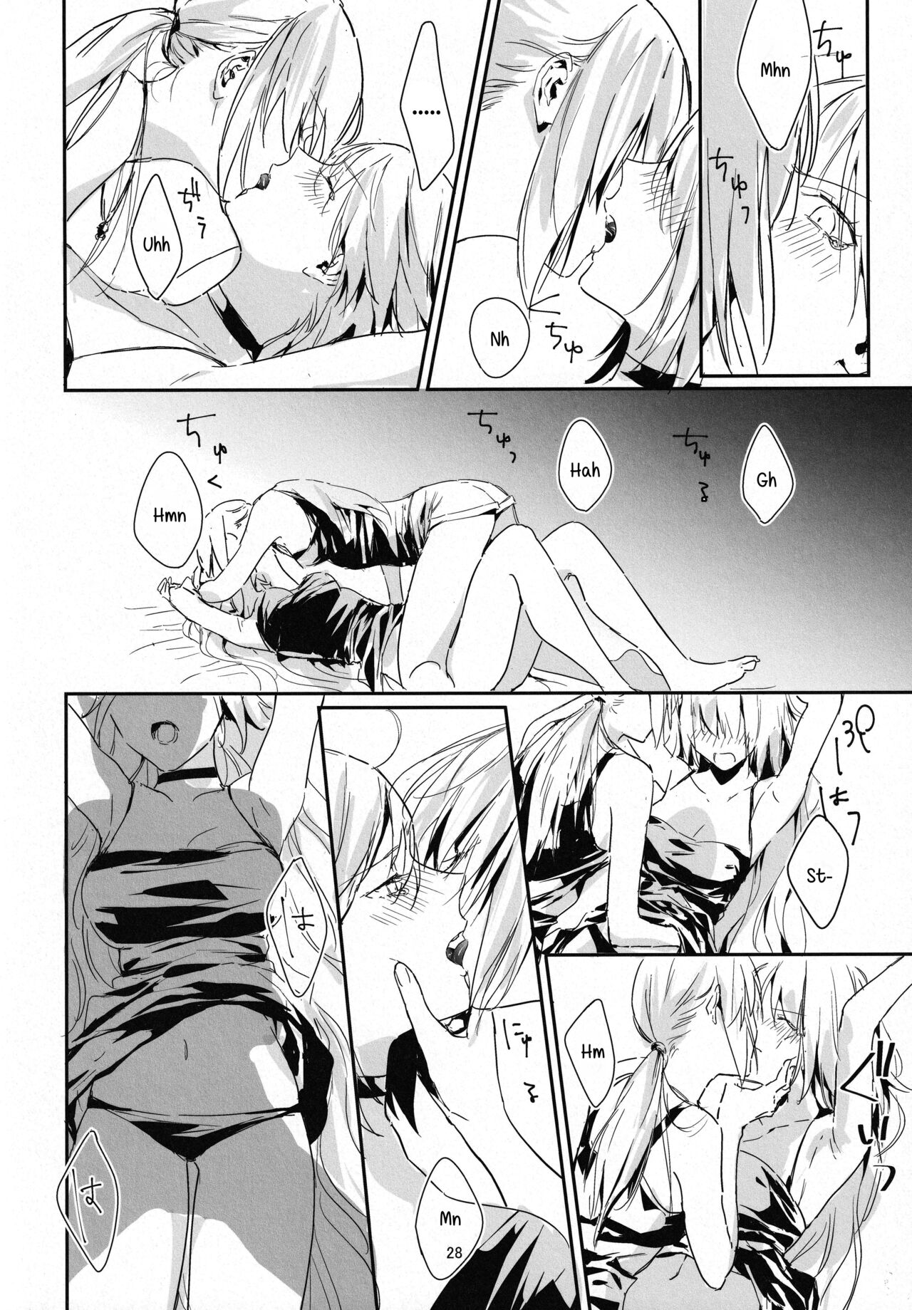Artoria Alter x Jeanne Alter Sairokushuu page 28