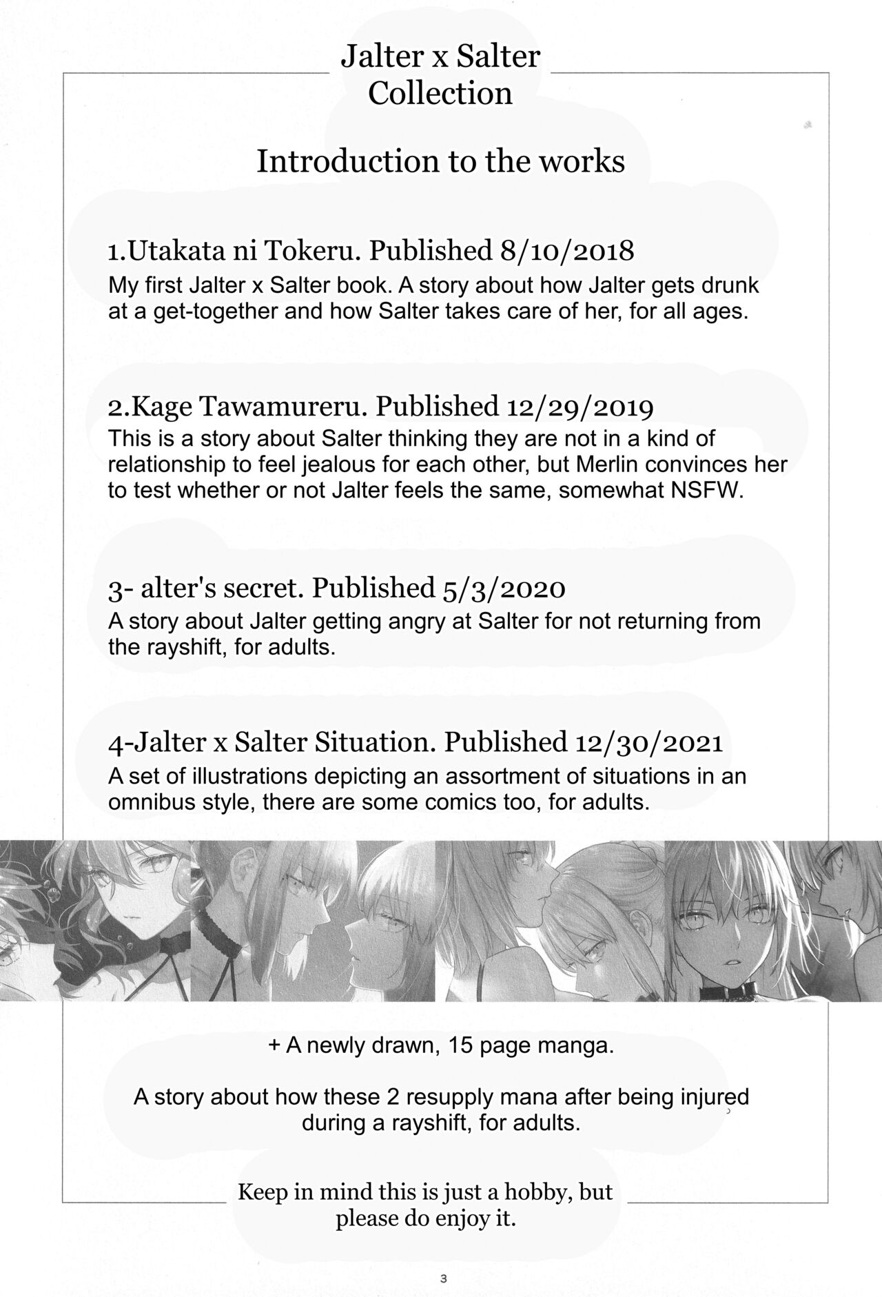Artoria Alter x Jeanne Alter Sairokushuu page 3